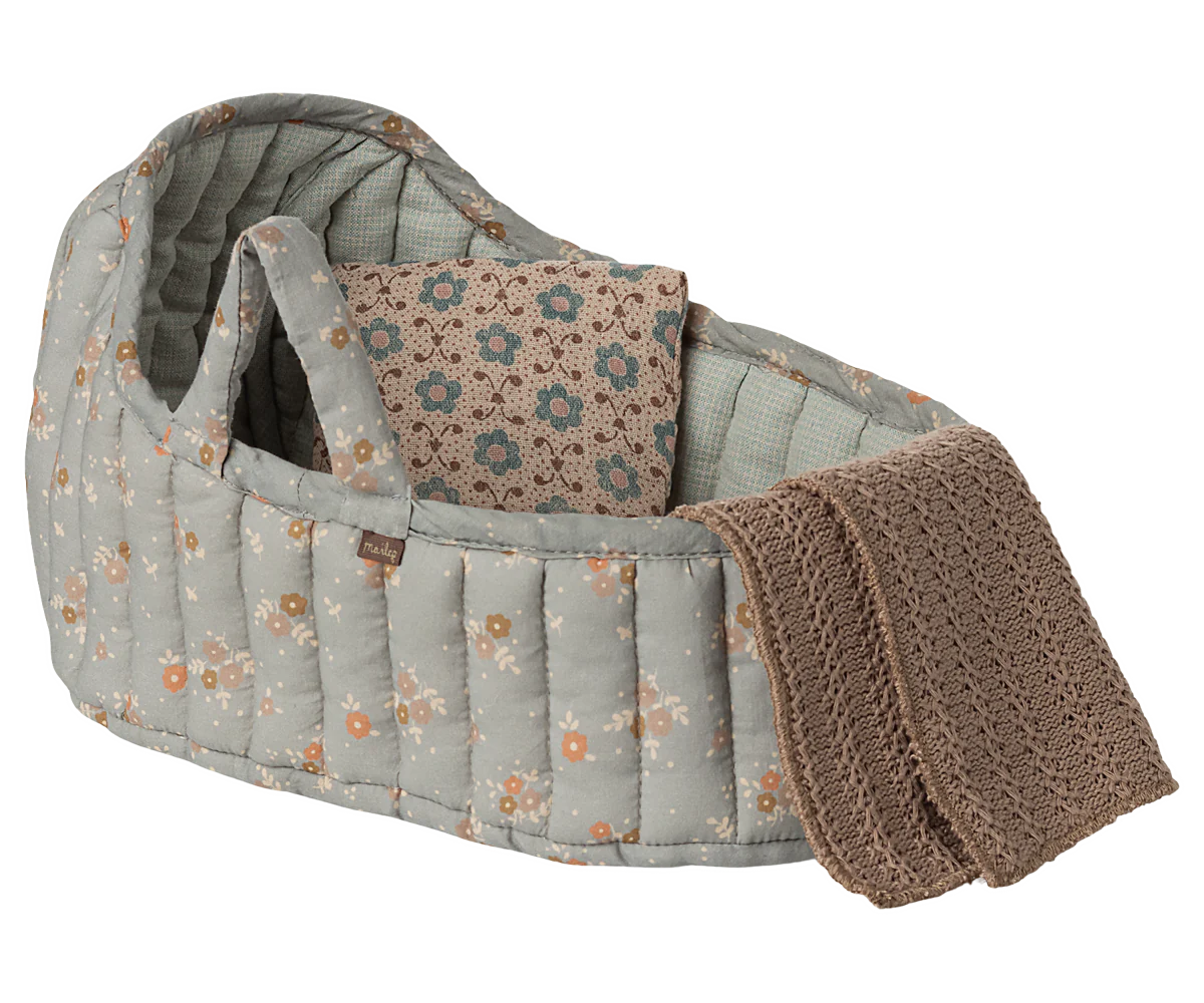 Maileg Large Carry Cot | Blue
