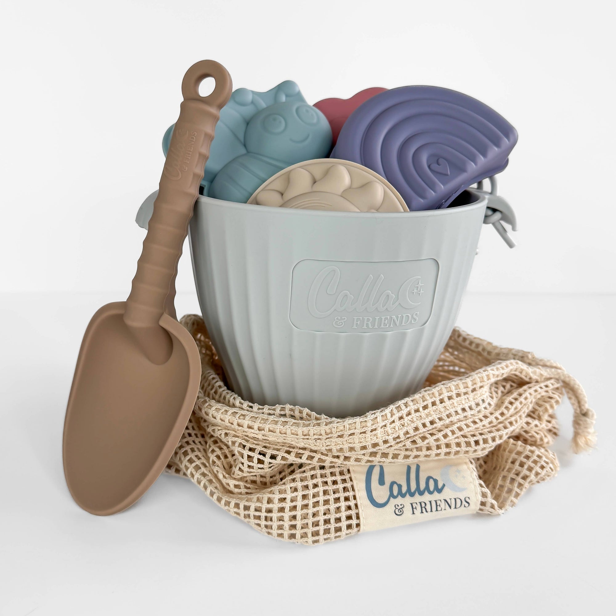 Silicone Beach Toy Set | Rainbow Beach