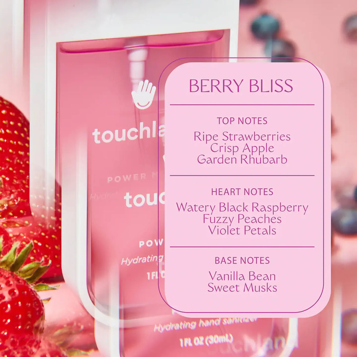 Touchland Power Mist Hand Sanitizer | Berry Bliss