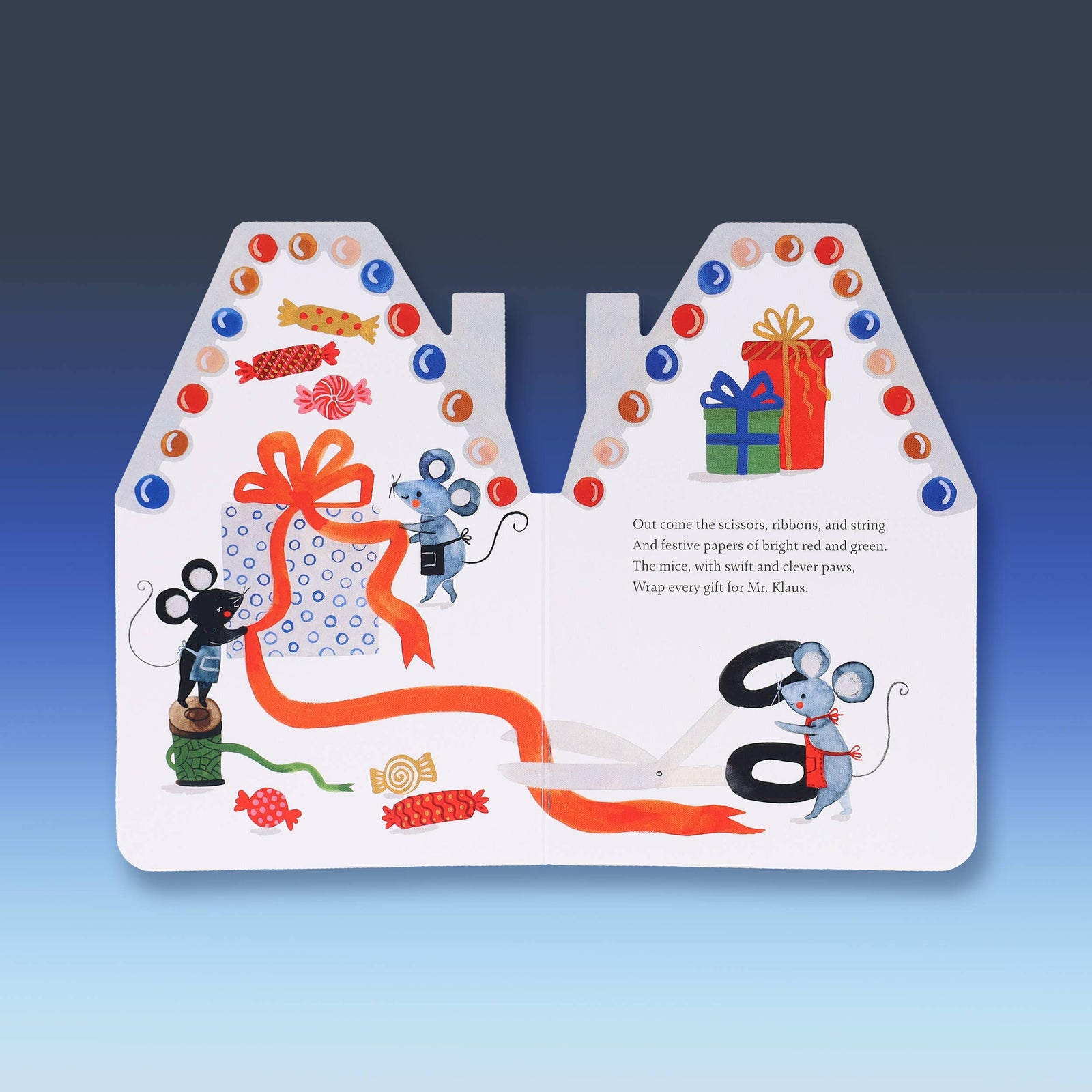 North Pole Village Mini Book Set