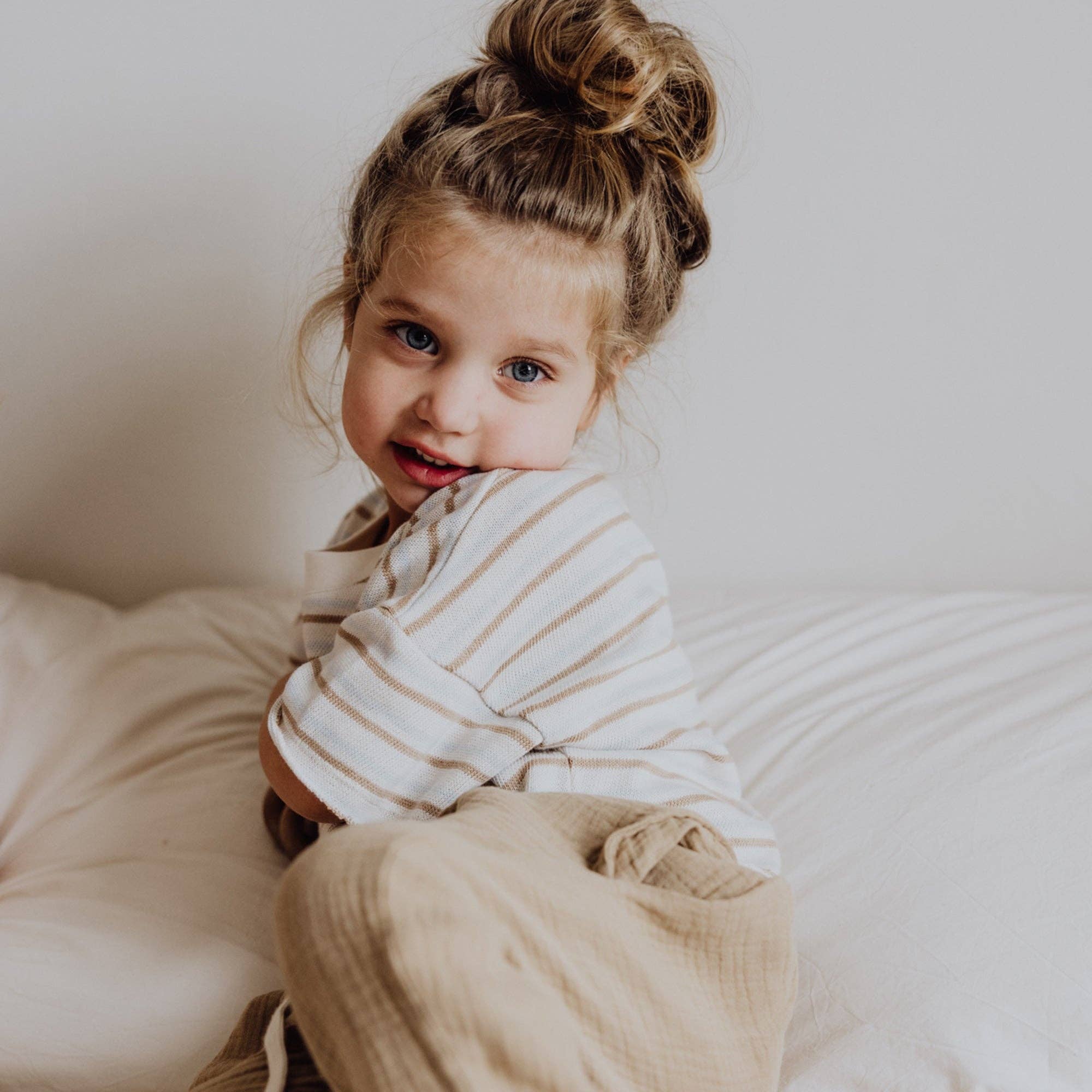 Finch & Fable Kids' T-Shirt | Multi Stripe