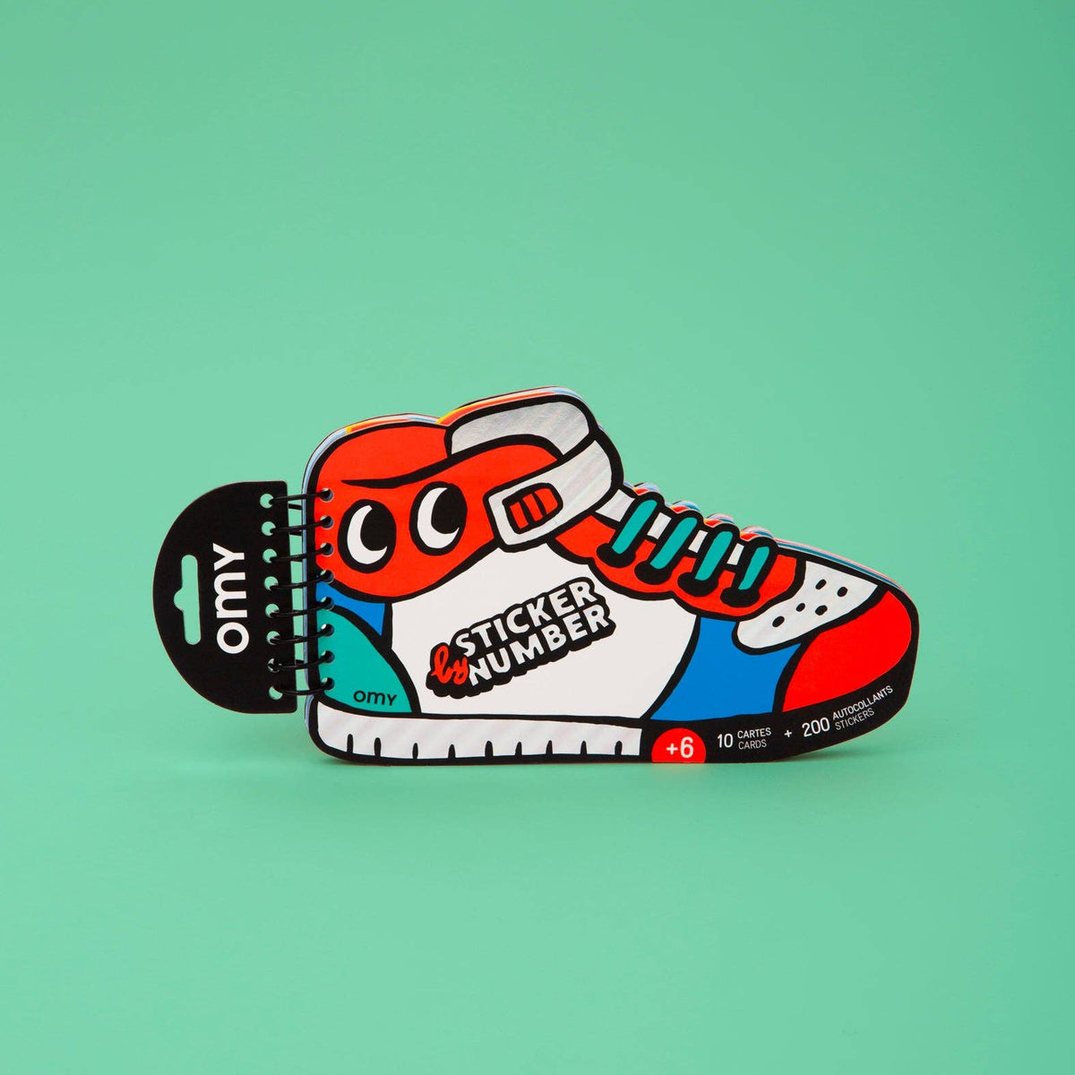 OMY Sticker by Number Book | Sneakers