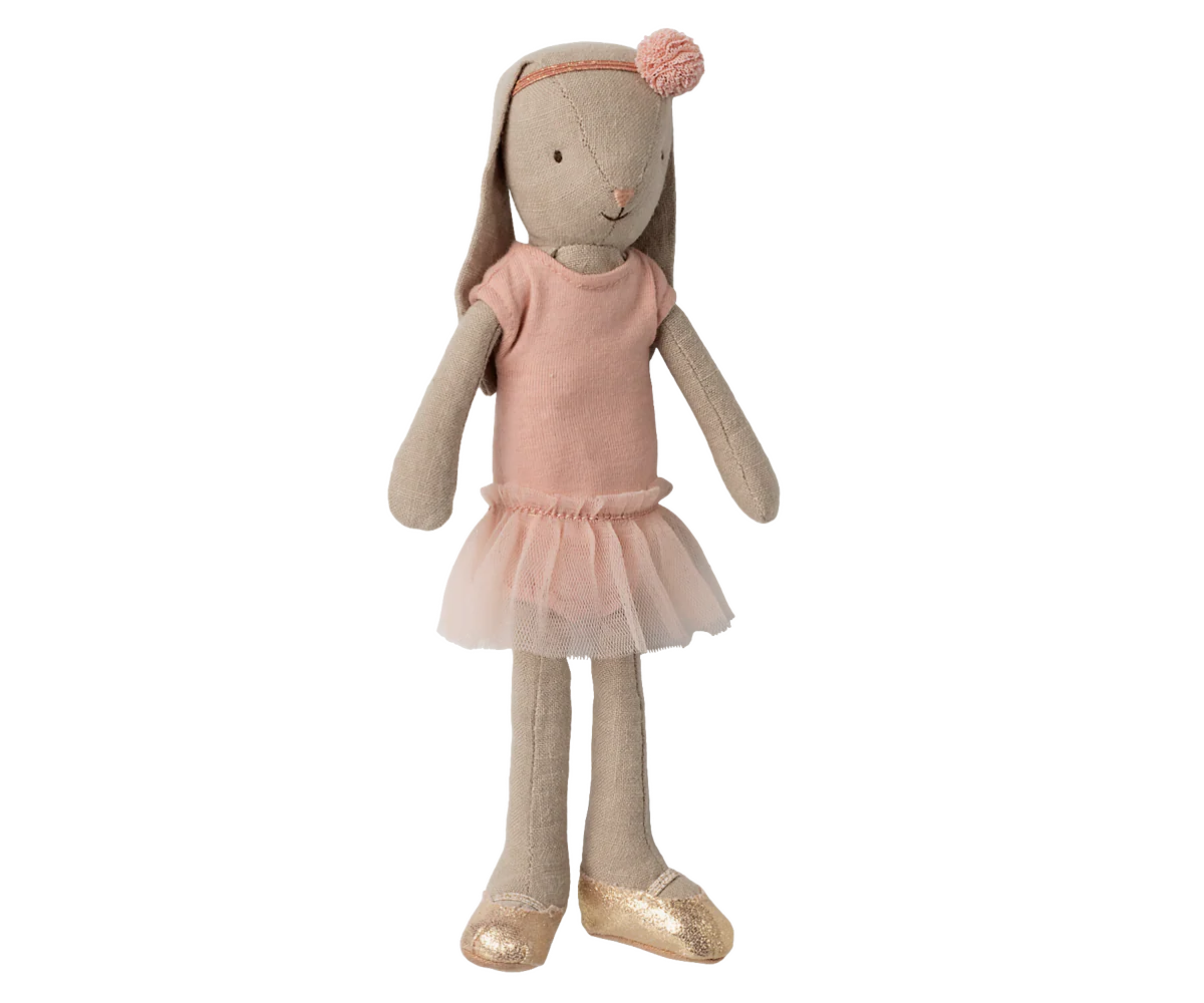 Maileg Classic Bunny Size 2 | Rose Ballet Skirt + Shirt