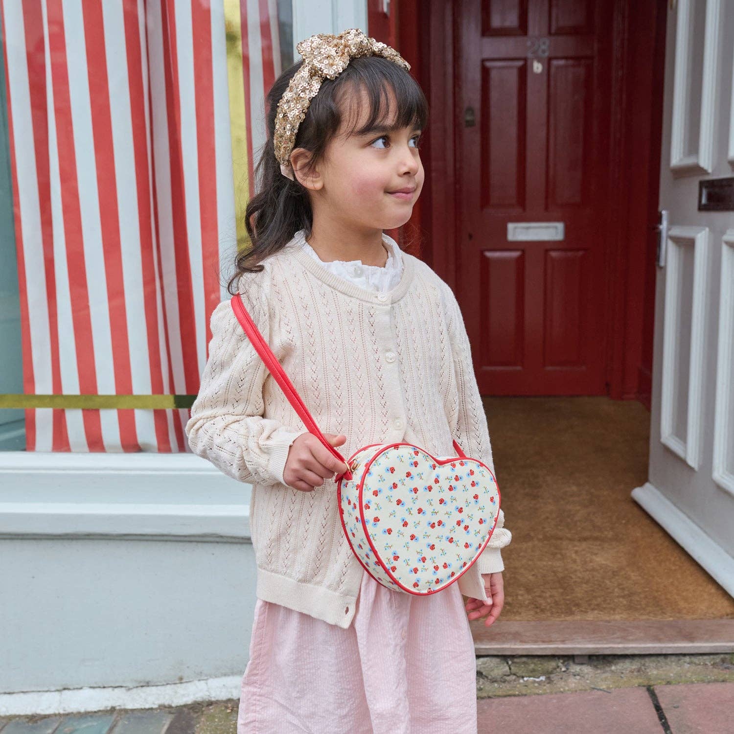 Rockahula Kids Ditsy Floral Heart Bag