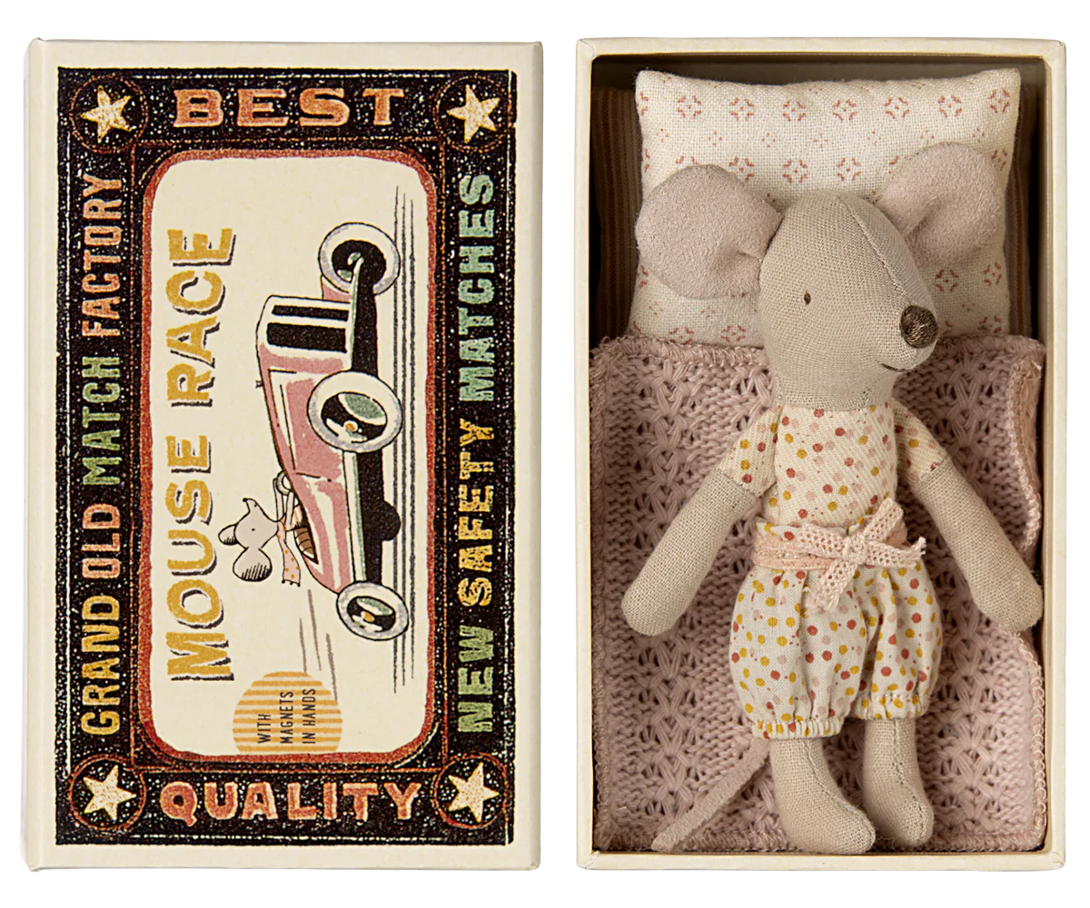 Maileg Little Sister in Matchbox