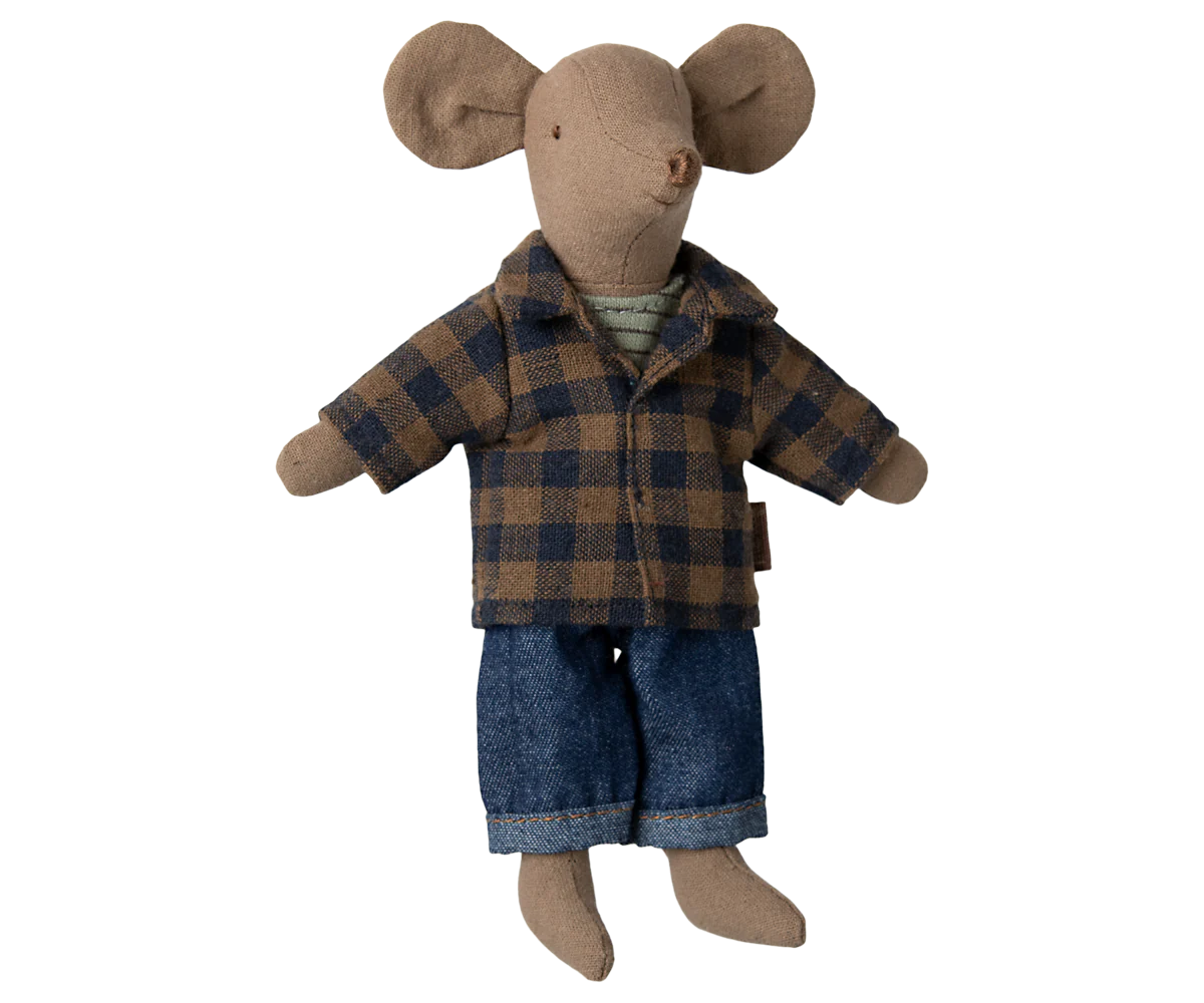 Maileg Dad Mouse | Light Brown