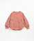 Play Up Organic Printed Fleece Sweatshirt | Pink Seashell