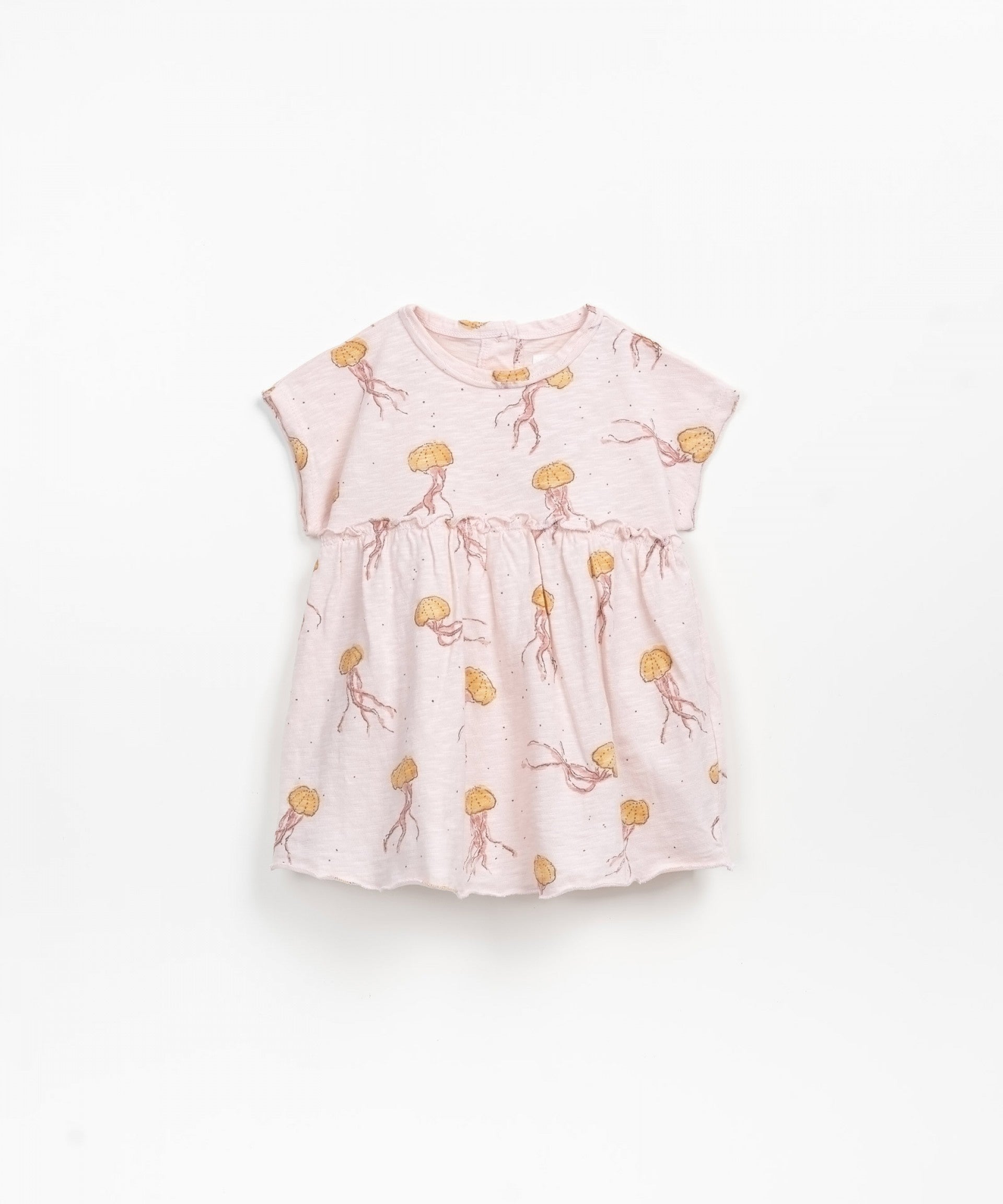 Play Up Organic Cotton Baby Dress | Pink Jellyfish