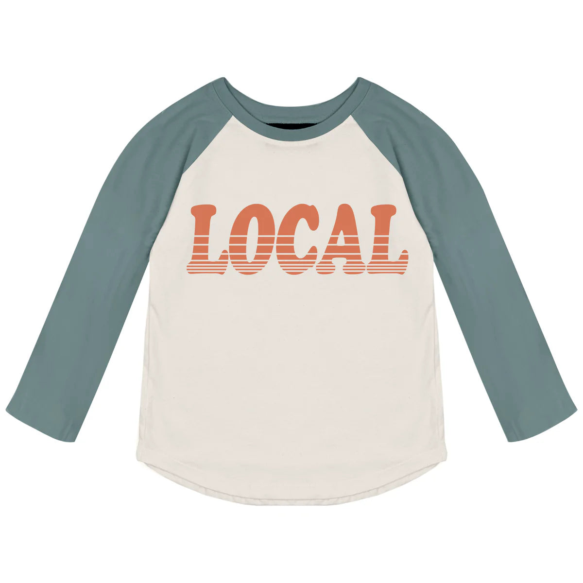 Tiny Whales Local Raglan Longsleeve Tee