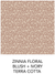 Colored Organics Peyton Footed Sleeper | Ballet Zinnia Floral