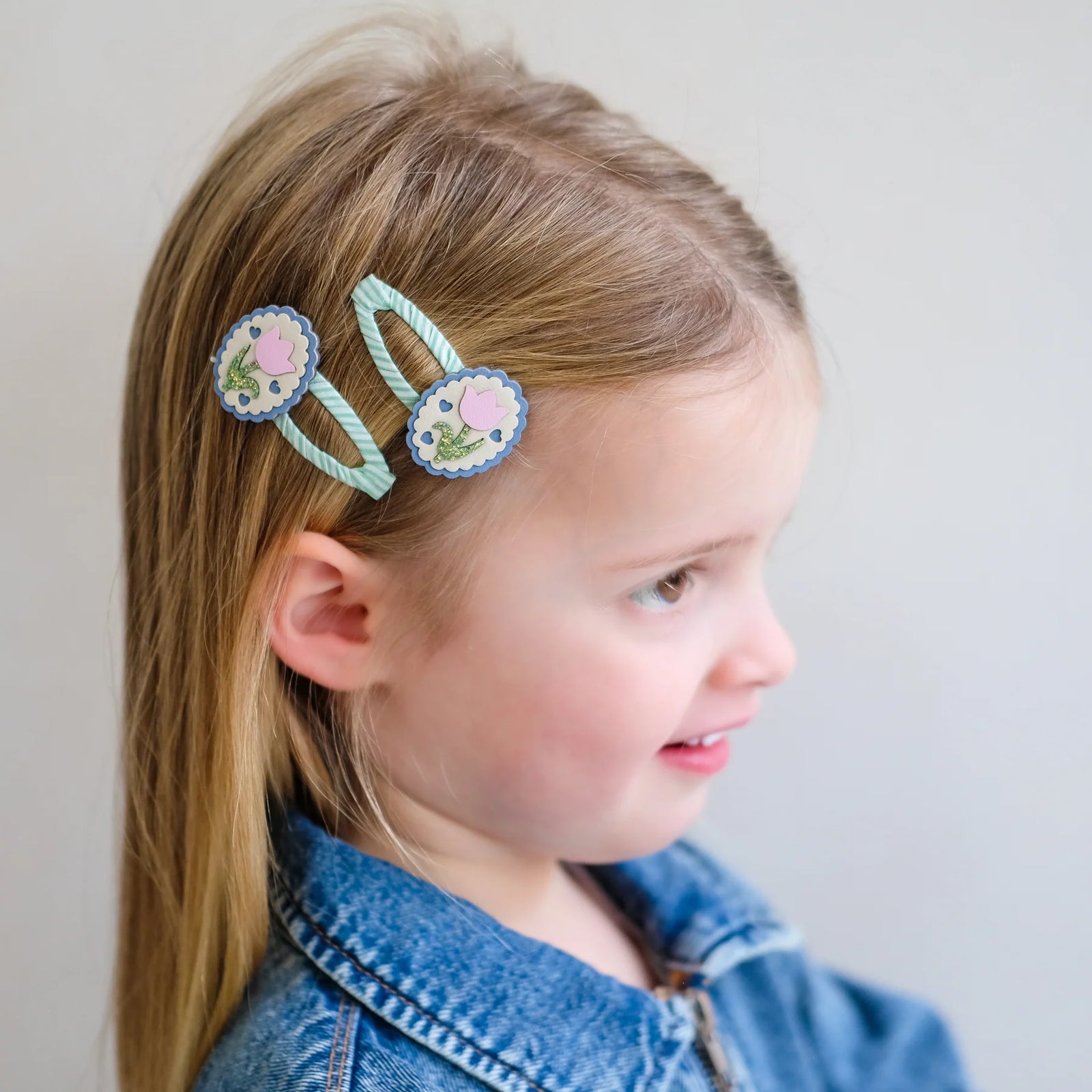 Mimi & Lula Tulip Scallop Frame Tulip Clips