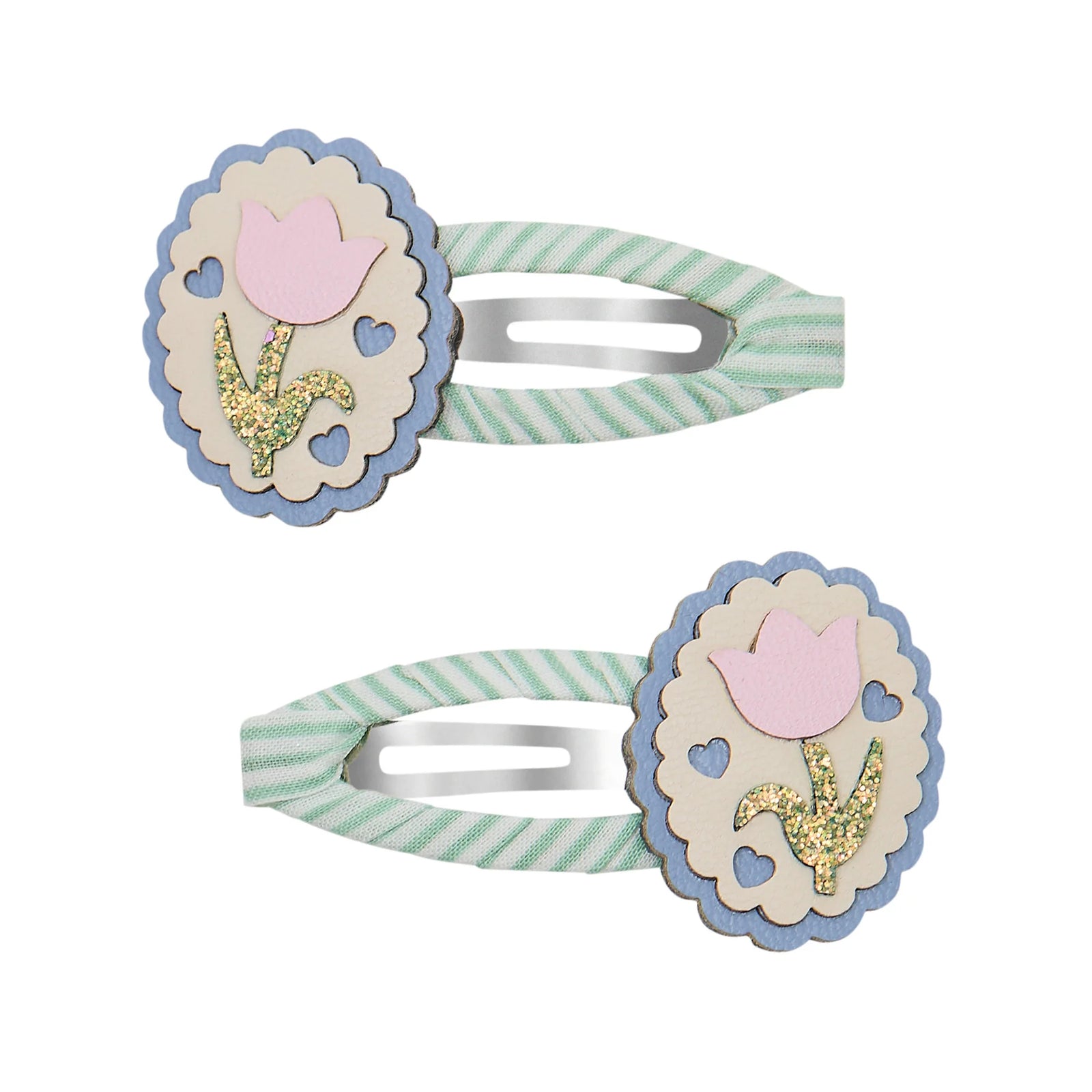 Mimi & Lula Tulip Scallop Frame Tulip Clips