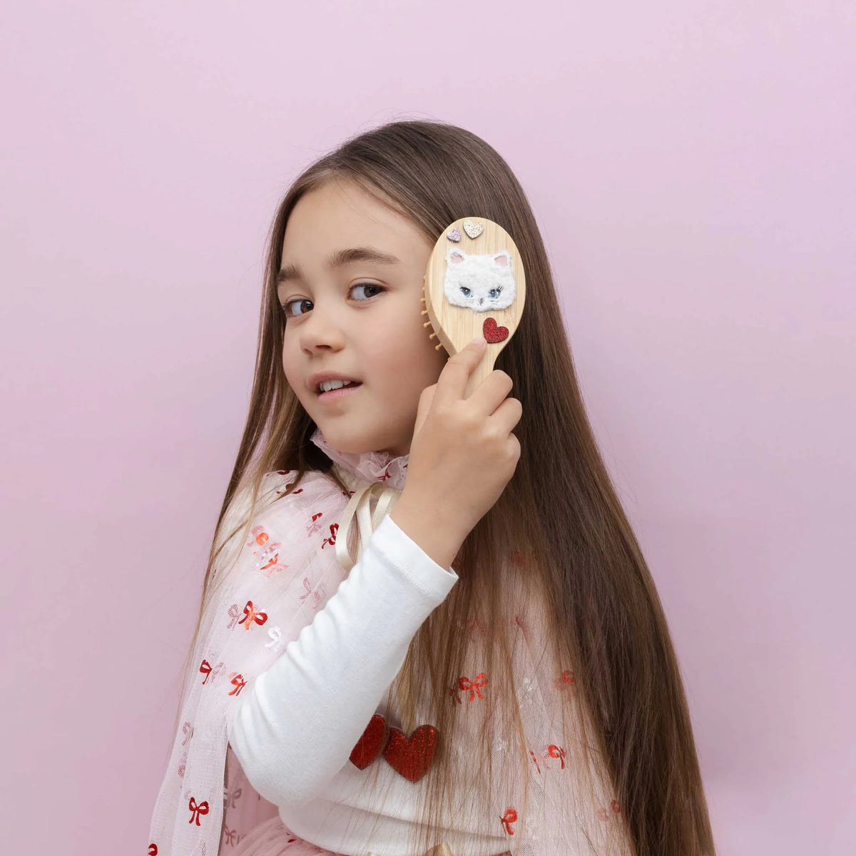 Mimi & Lula Cute Kitty Hairbrush