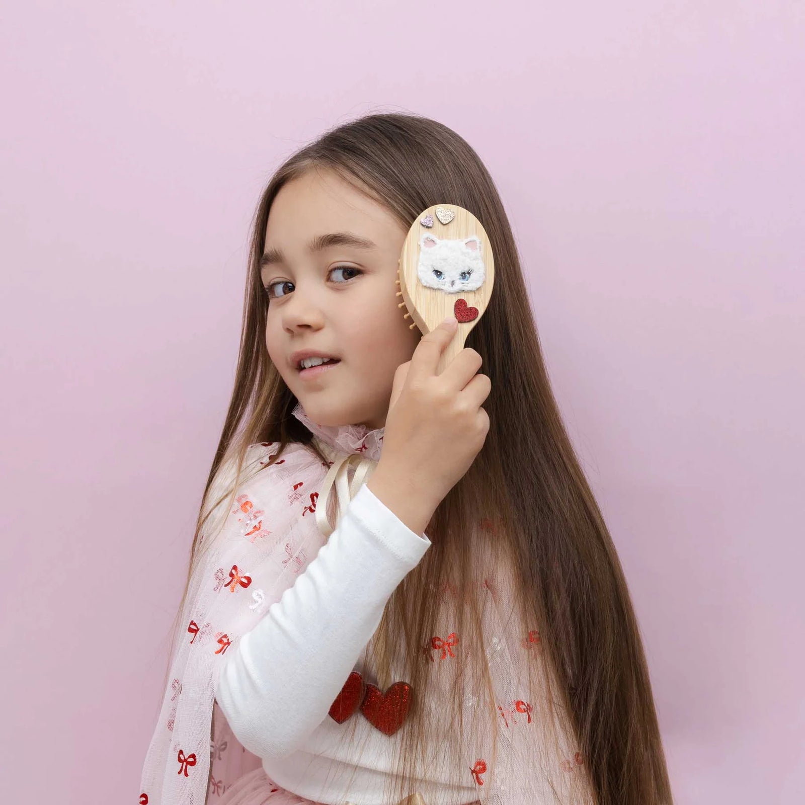 Mimi & Lula Cute Kitty Hairbrush