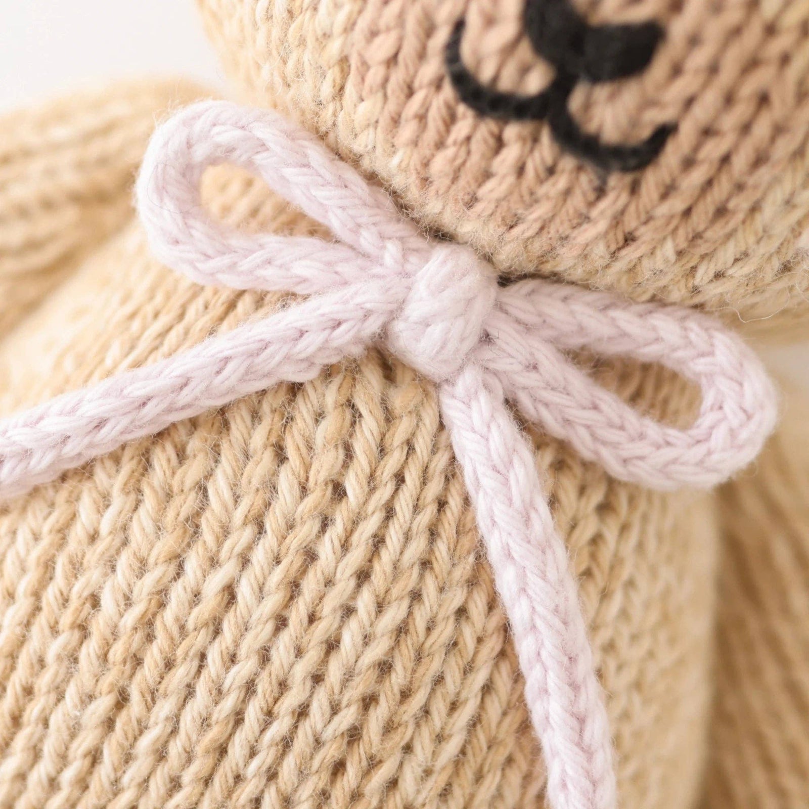 cuddle+kind Baby Honey Bear | Lavender Bow