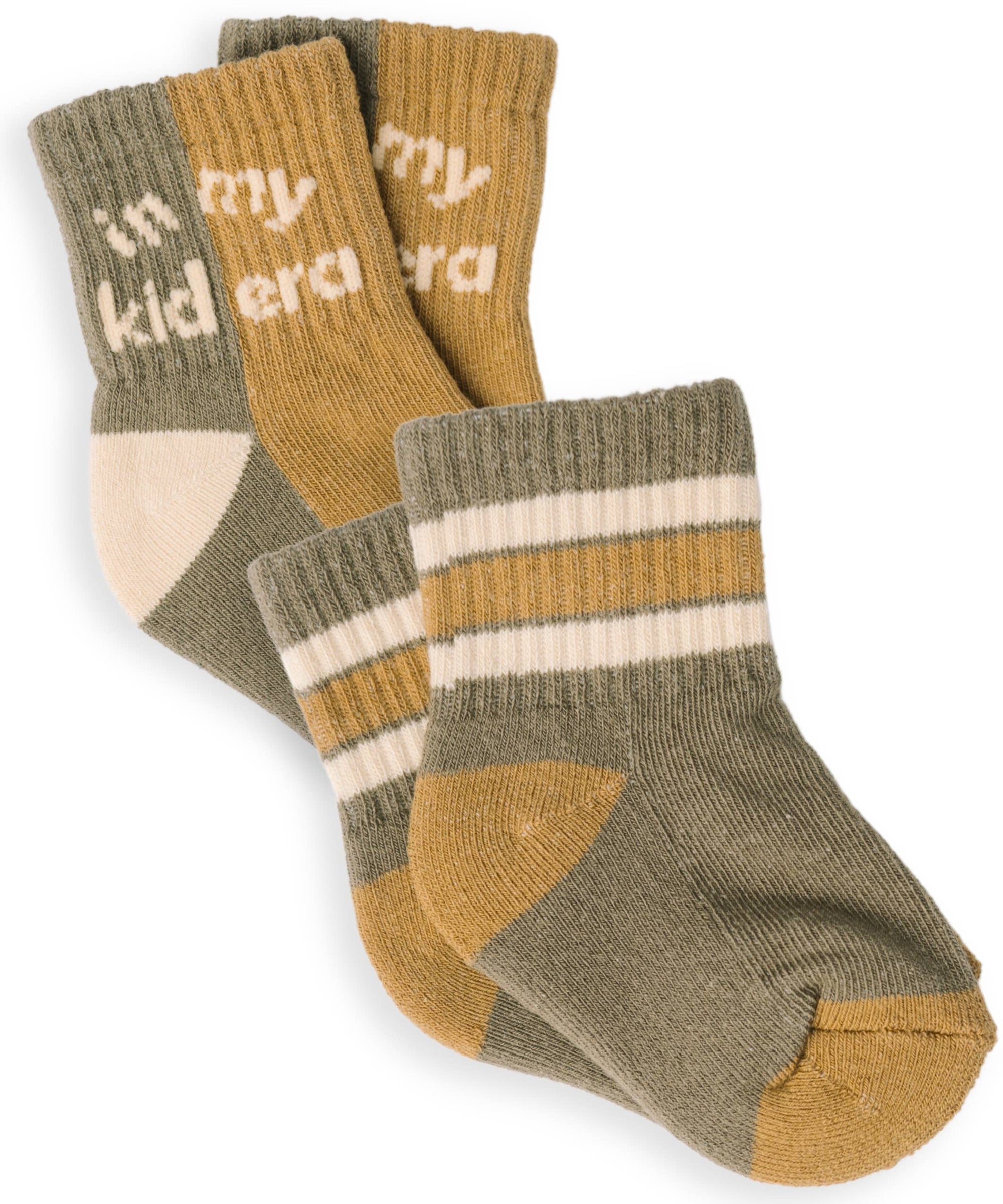 Kid Era & Retro Stripe Sock Pair