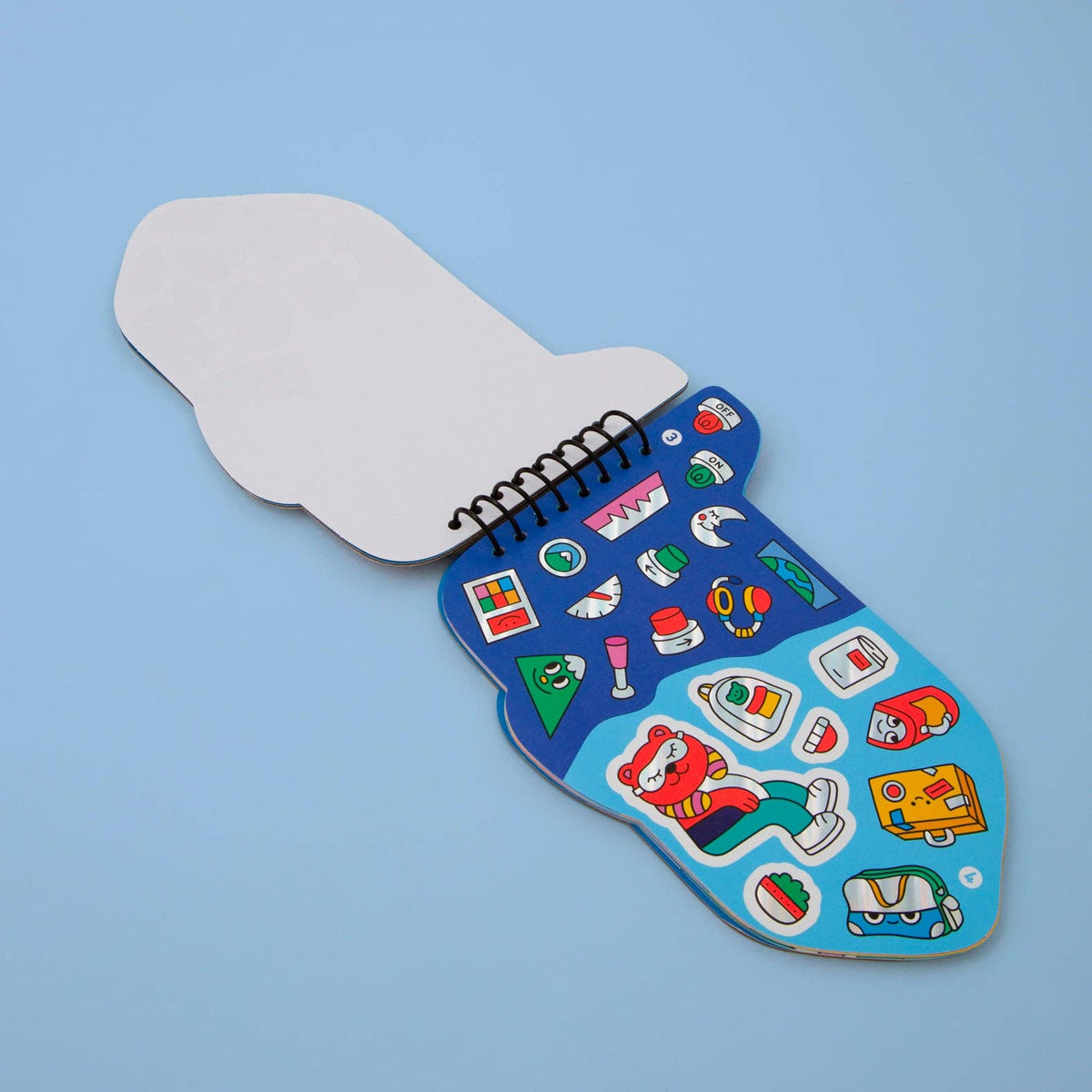OMY Sticker Book | Plane