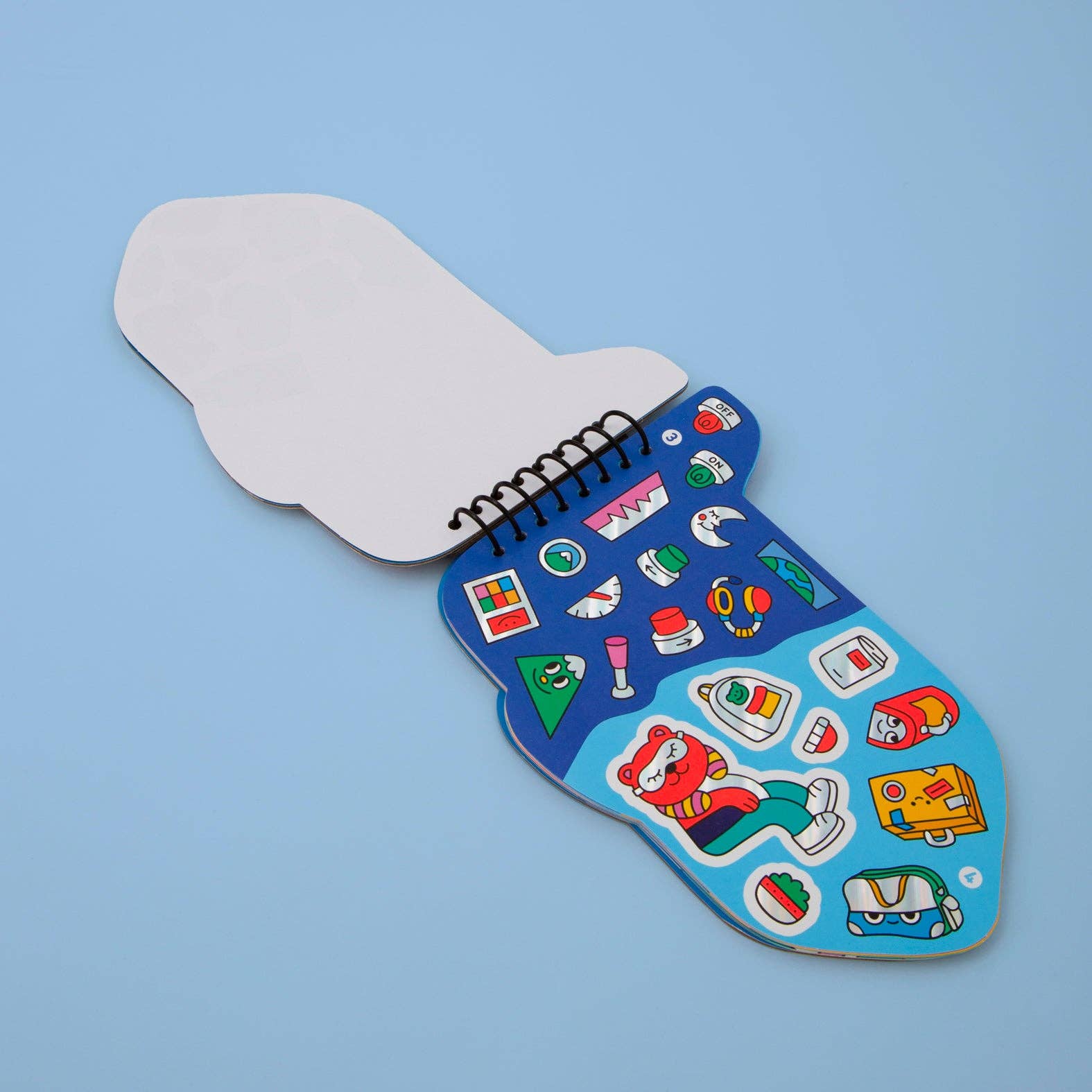 OMY Sticker Book | Plane