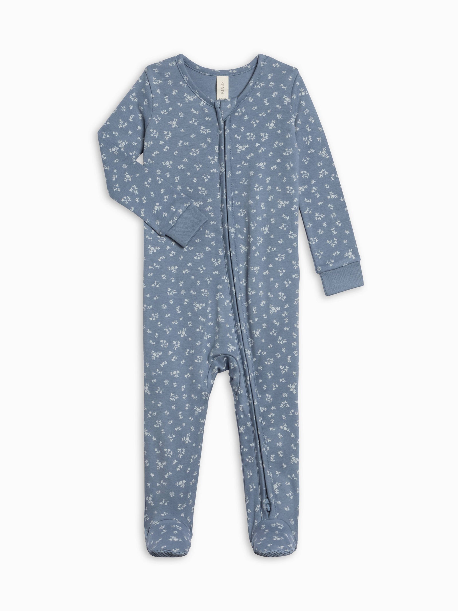 Colored Organics Peyton Zipper Sleeper | Isla Floral