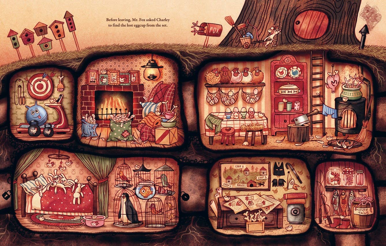 Charley Mouse Cleans House