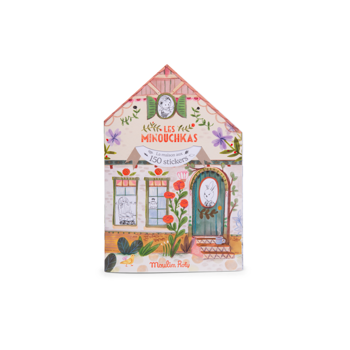 Moulin Roty Les Minouchkas Coloring Sticker Book