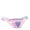 Hearts Print Fanny Pack
