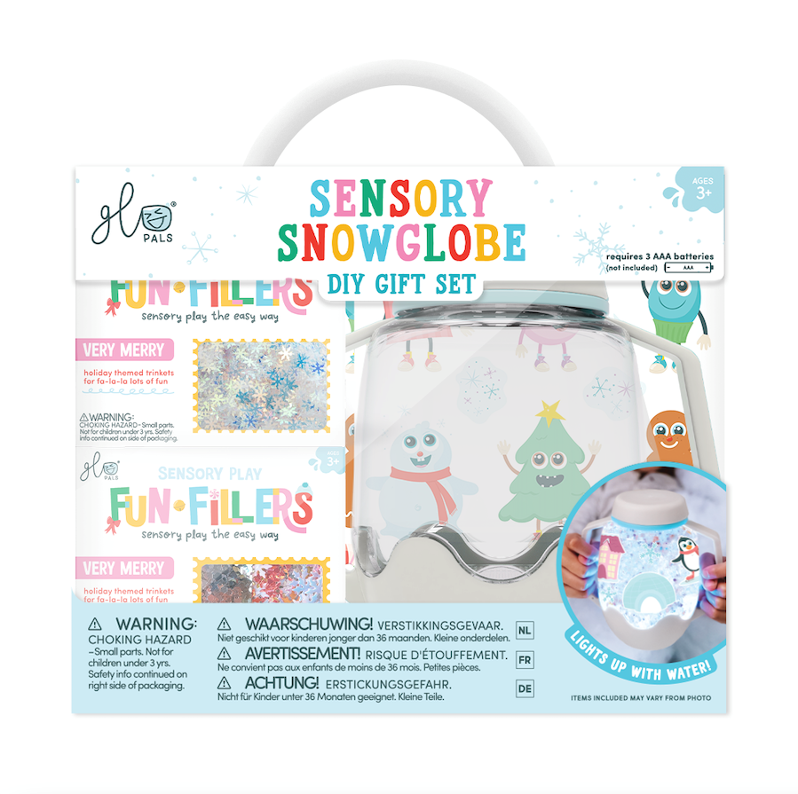 Glo Pals Sensory Snow Globe Gift Set