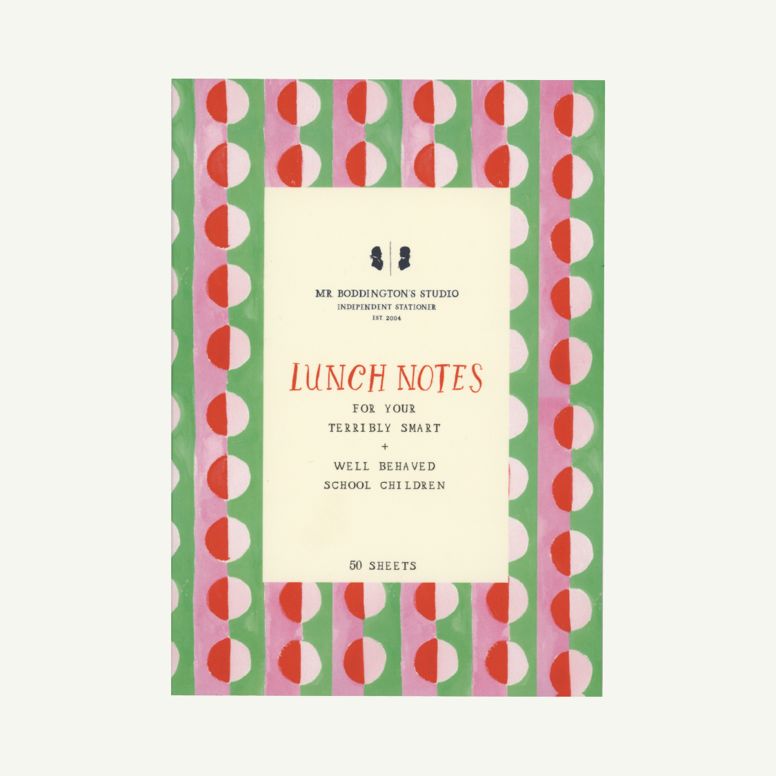 Mr. Boddington's Studio - (All New) Lunch Notes