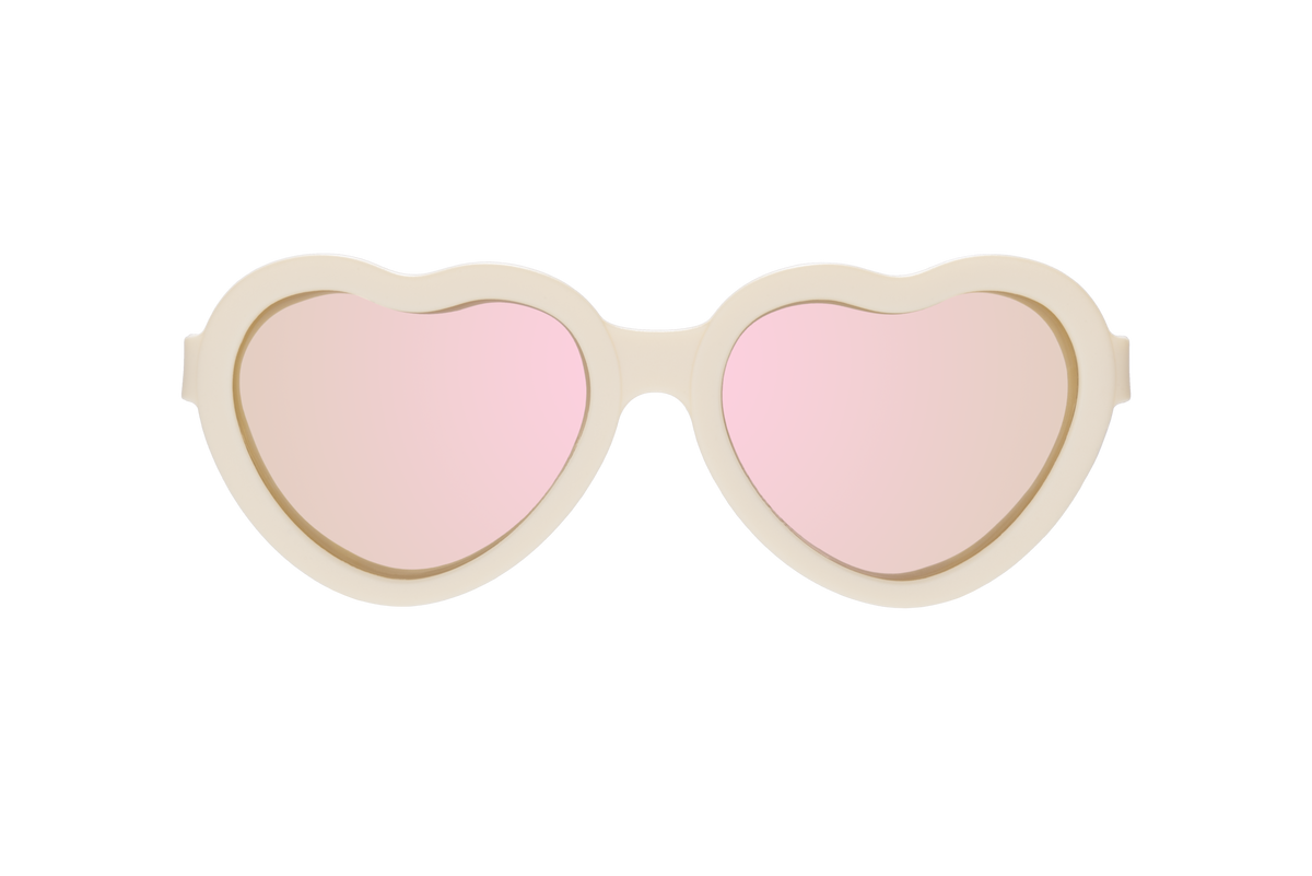 Babiators Polarized Heart Sunglasses | Sweet Cream