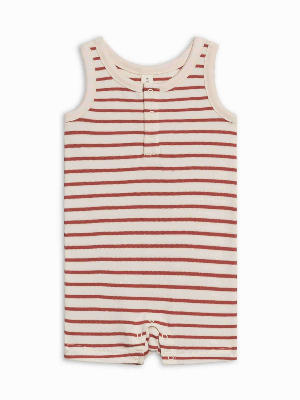 Colored Organics  Nile Romper | Ron Stripe
