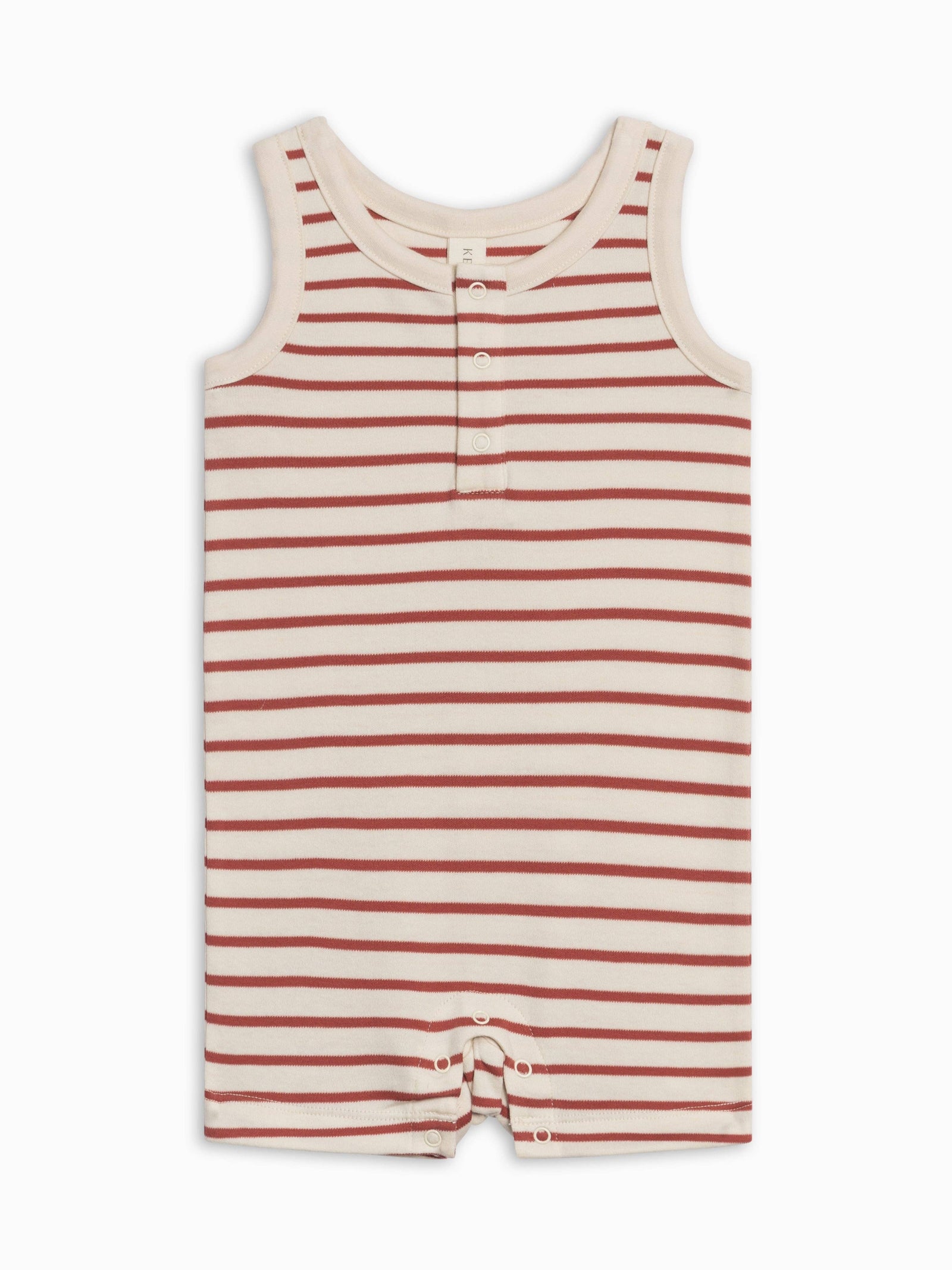 Colored Organics  Nile Romper | Ron Stripe