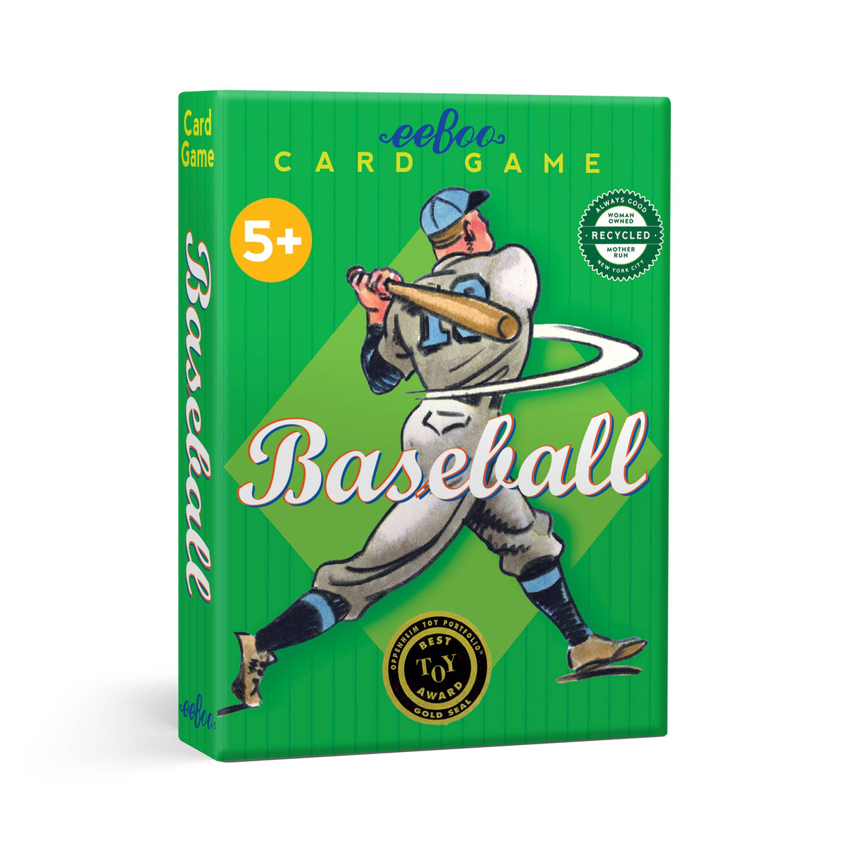 eeBoo Baseball Playing Cards