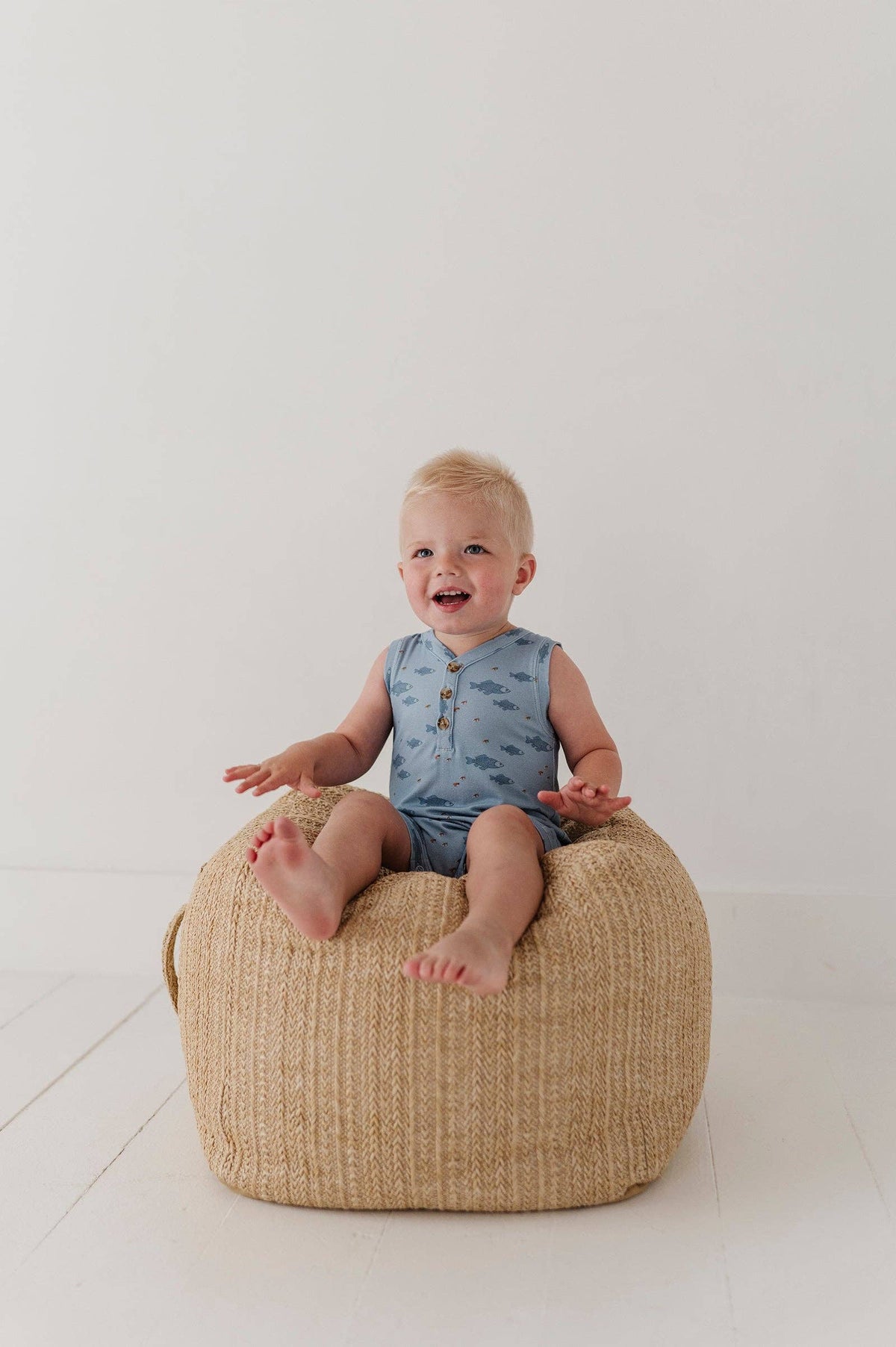 Babysprouts Fish Romper
