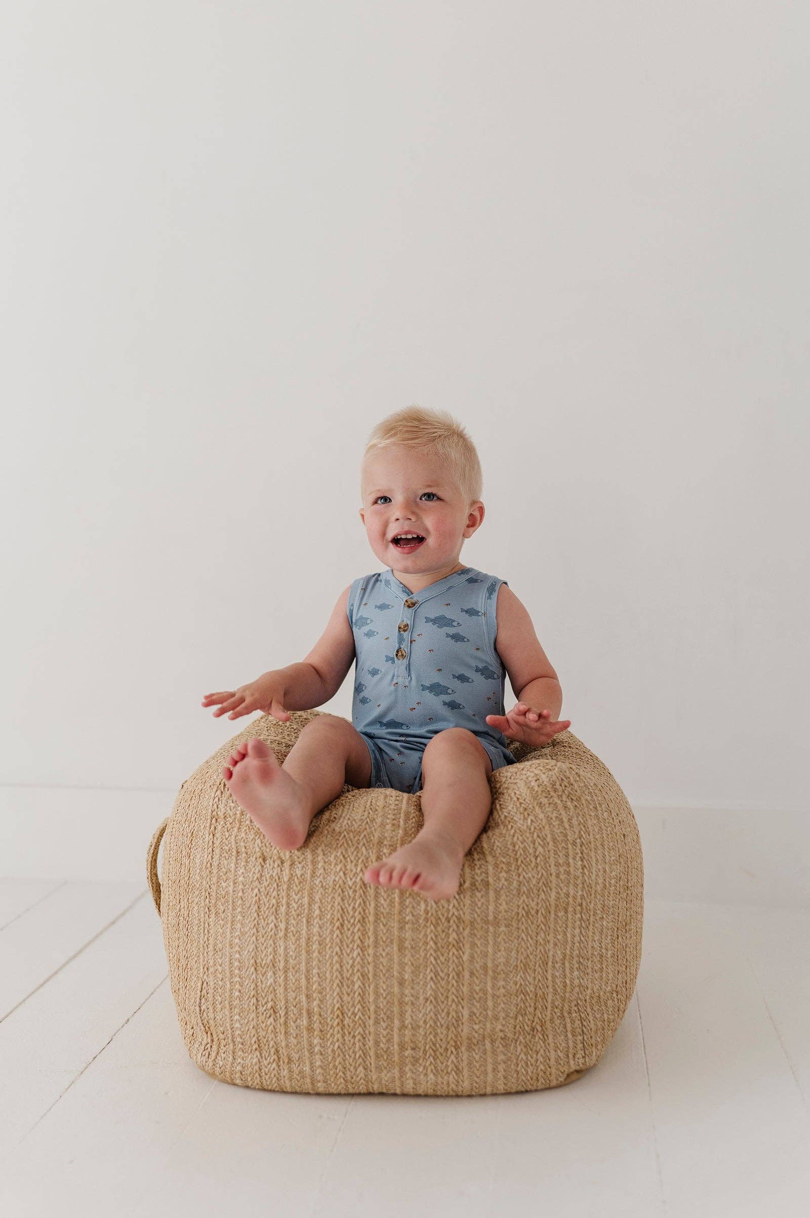 Babysprouts Fish Romper