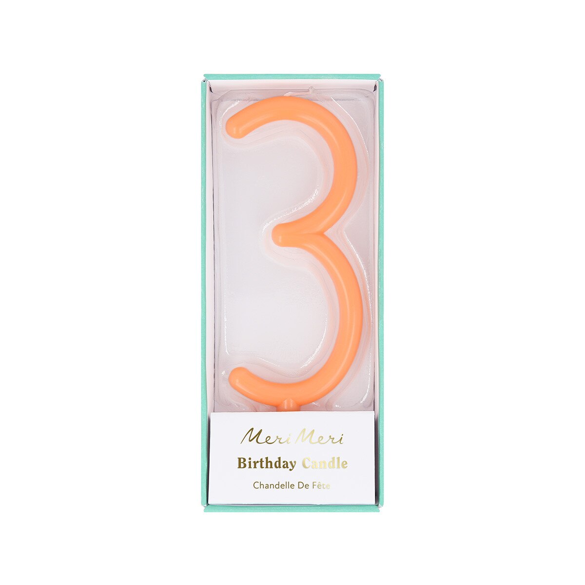 Meri Meri Slim Number Candle | 3