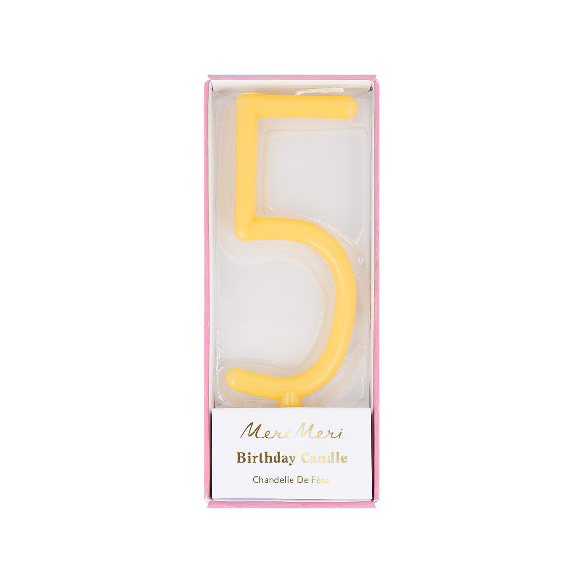 Meri Meri Slim Number Candle | 5