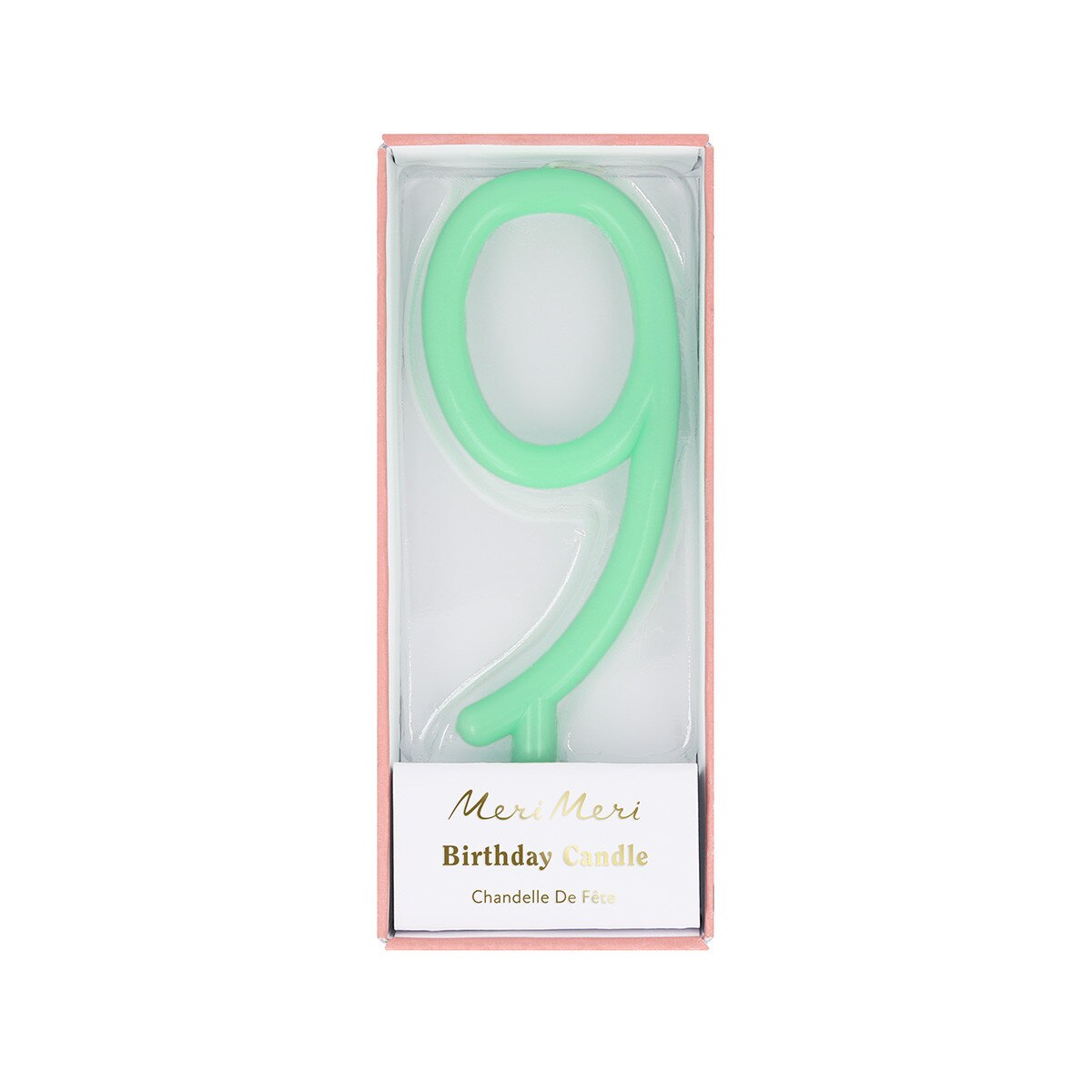Meri Meri Slim Number Candle | 9