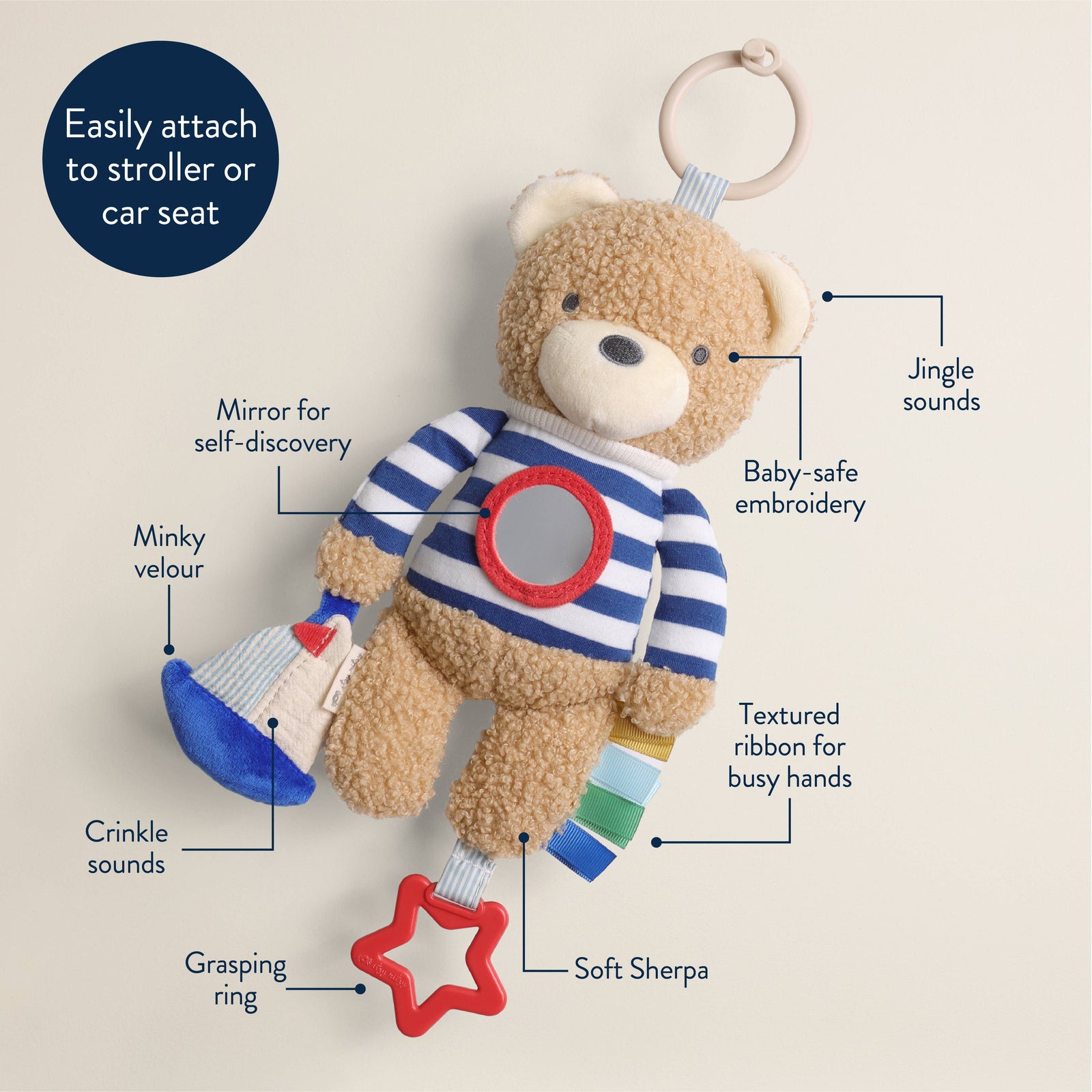 Itzy Ritzy Bitzy Traveler | Bear