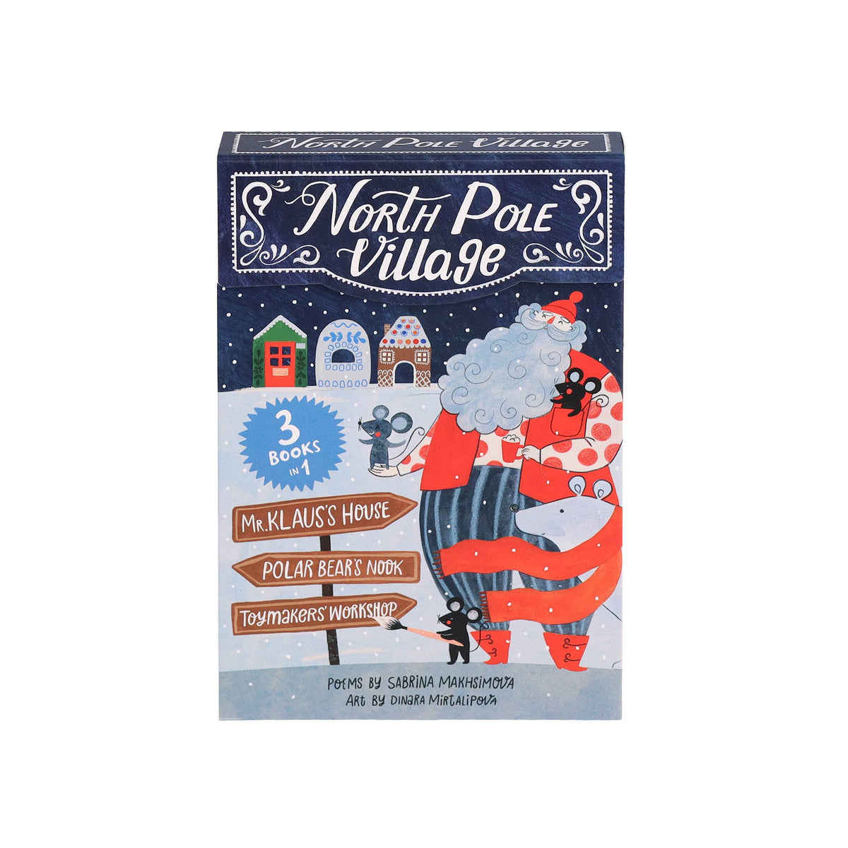 North Pole Village Mini Book Set