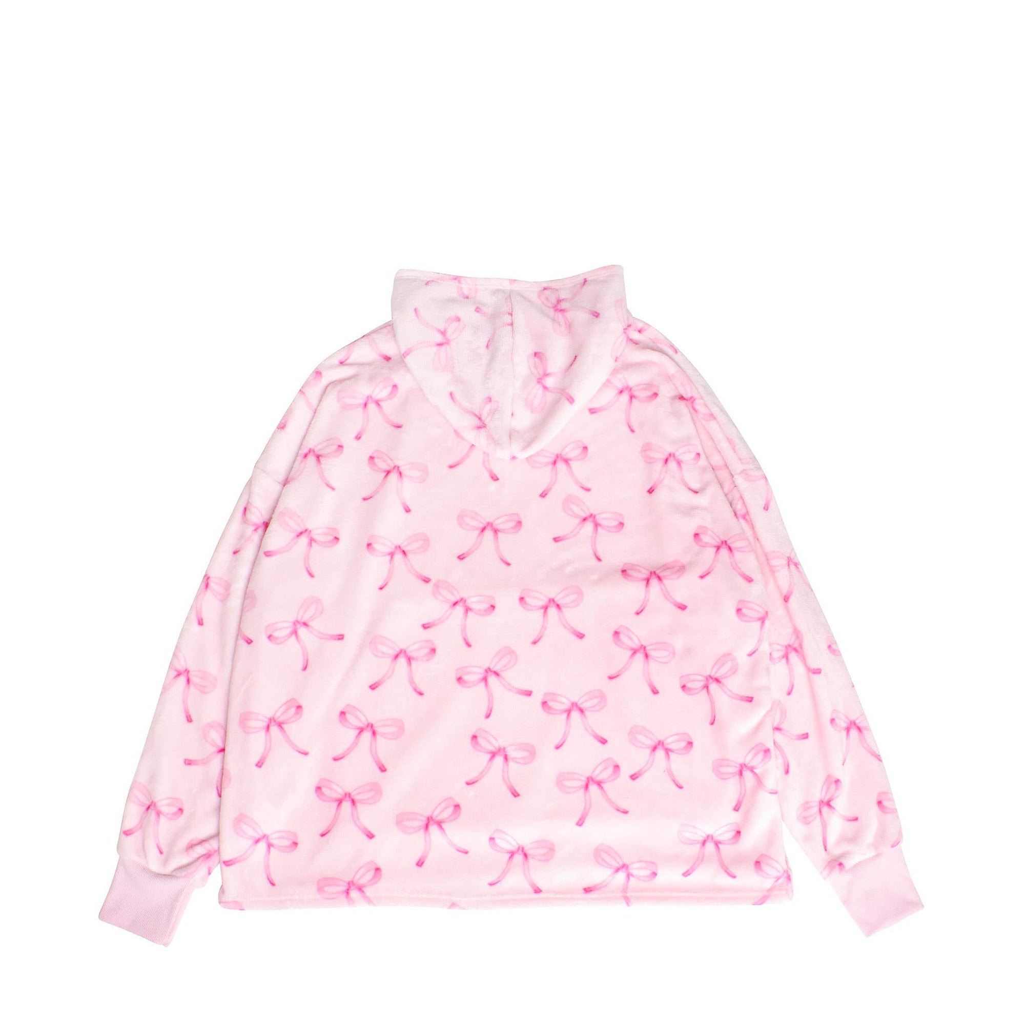 OMG Accessories Fleece Printed Pullover Oversized Blanket Hoodie | Assorted