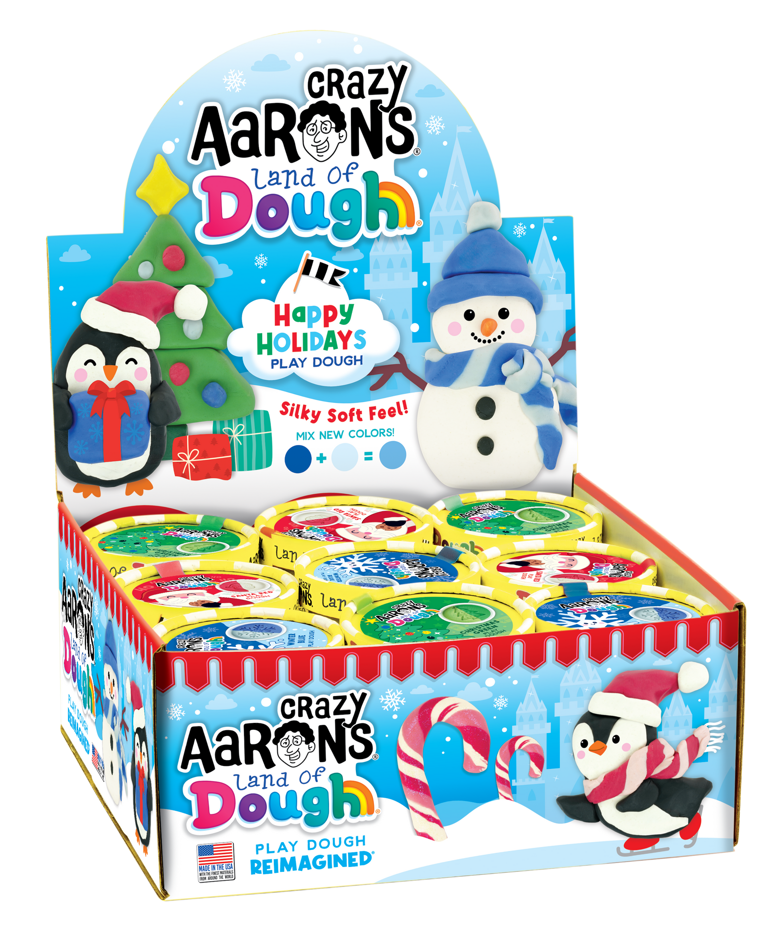 Crazy Aaron's Land of Dough Holiday Cups