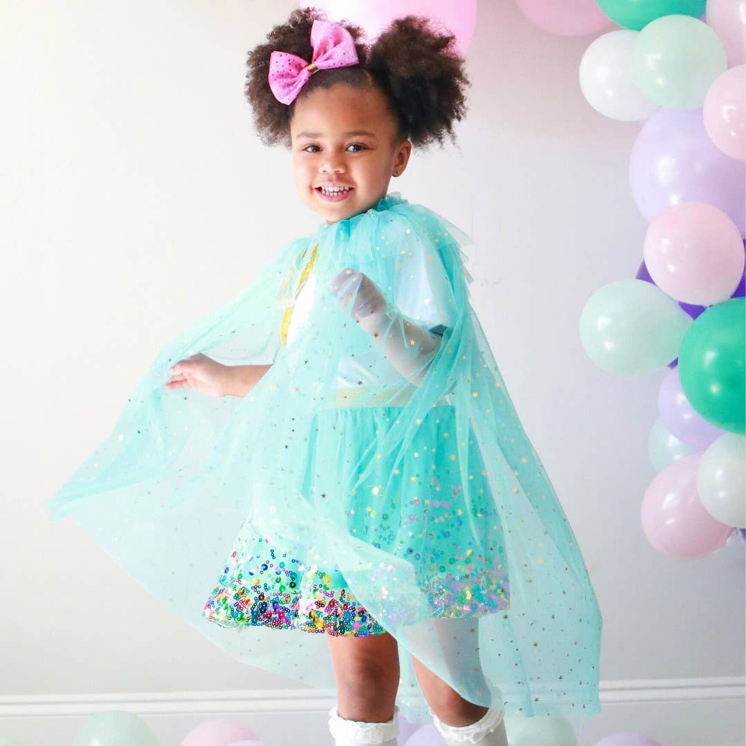 Aqua Star Cape | Kids Dress Up Cape