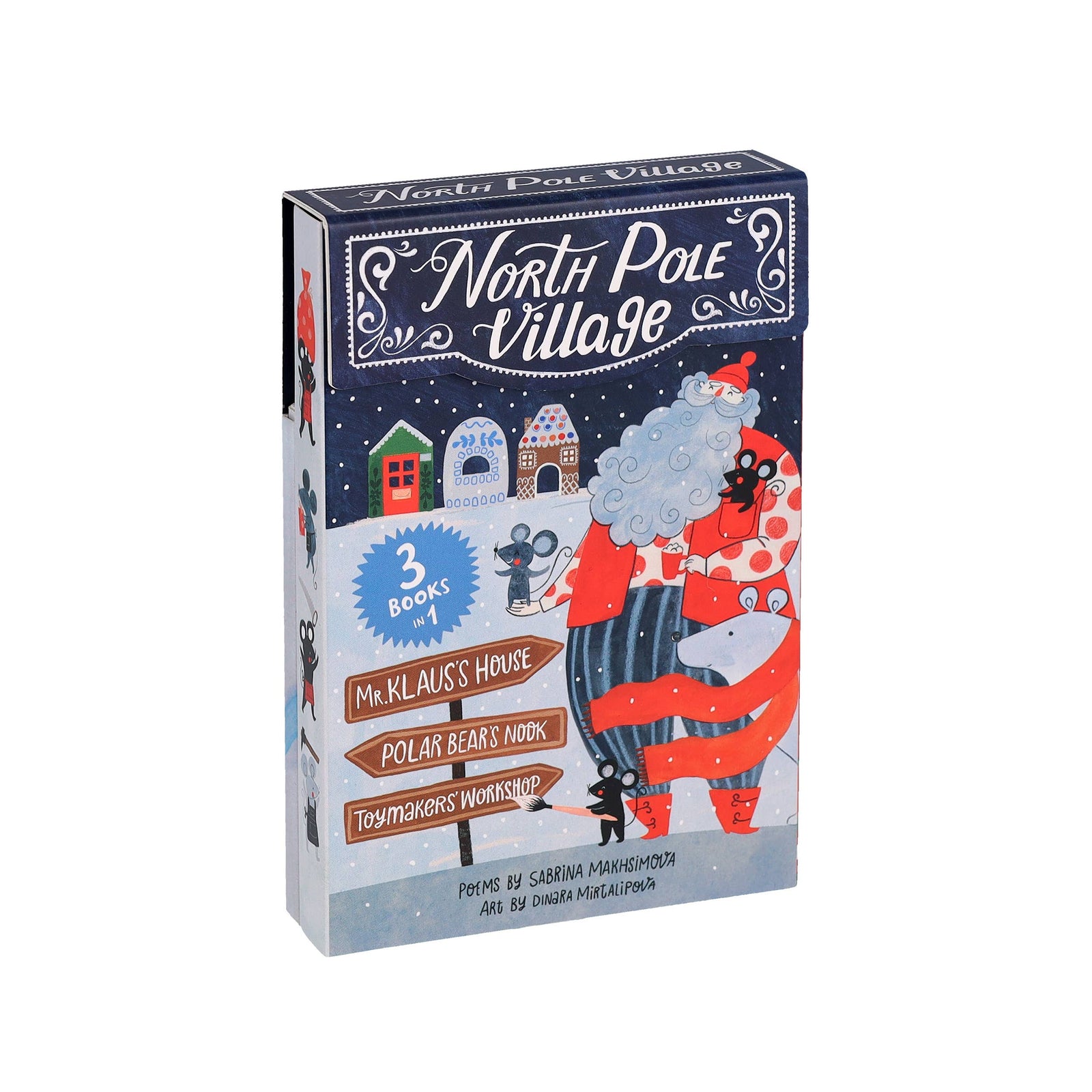 North Pole Village Mini Book Set