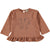 Dear Mini Squirrel Long Sleeve Squirrel T-Shirt | Clay