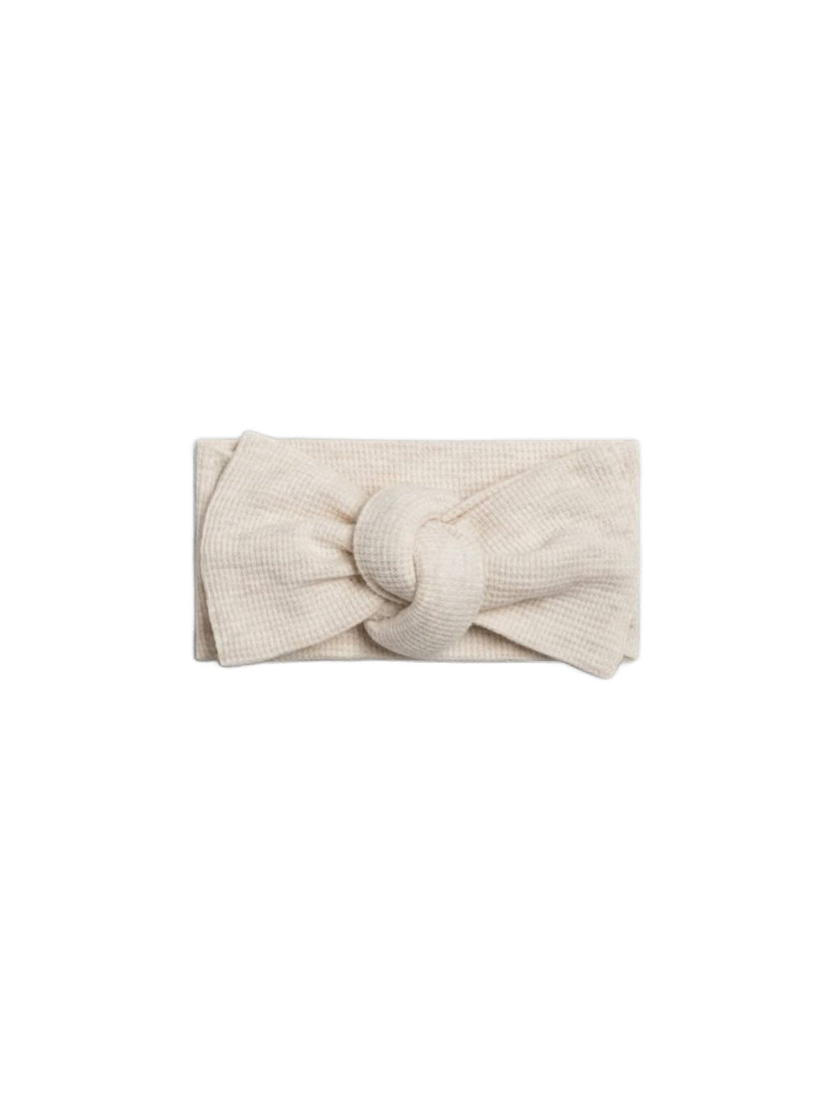 Colored Organics Waffle Bow Wrap | Heather Oat