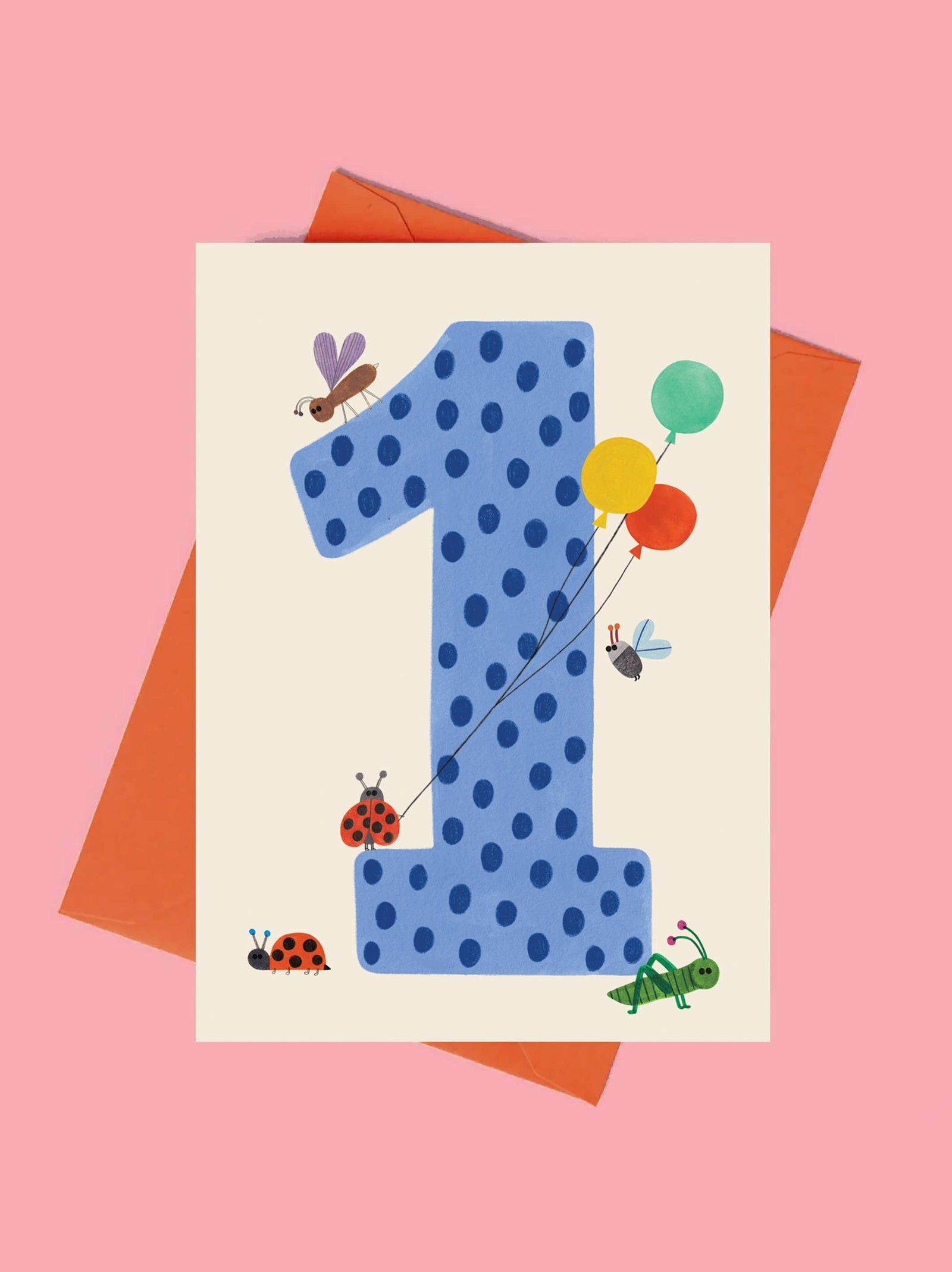 1st Birthday Card | Daria Solak Illustrations