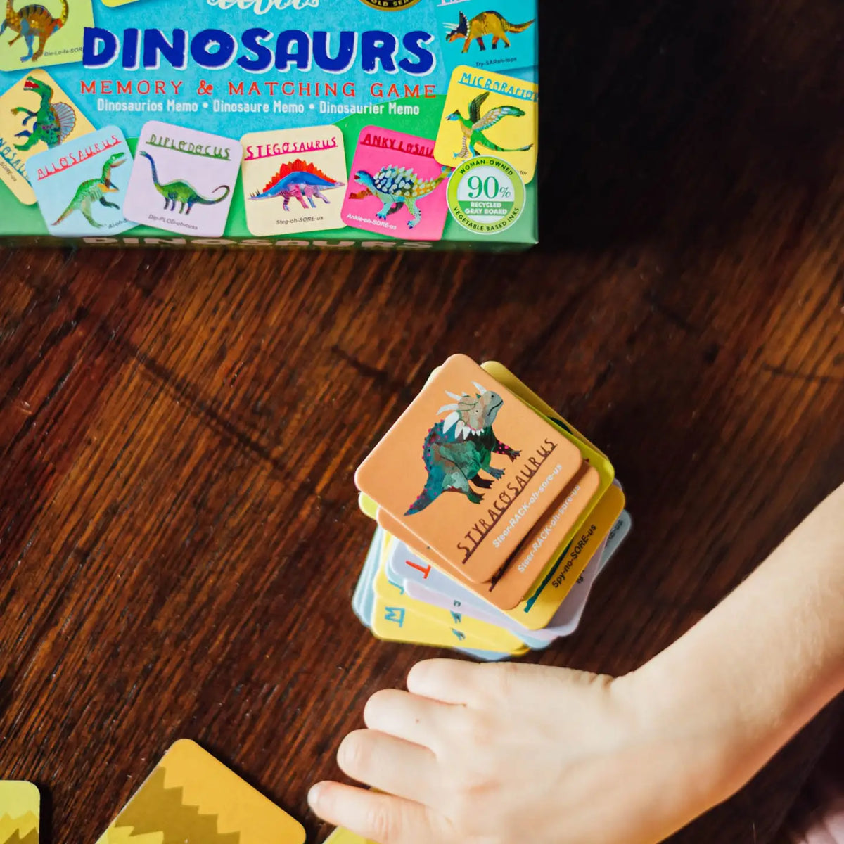 eeboo Dinosaurs Memory & Matching Game