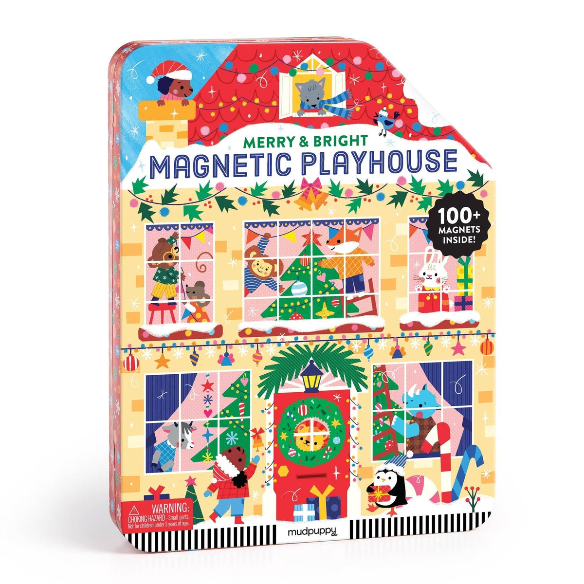 Chronicle Books - Merry &amp; Bright Magnetic Playhouse