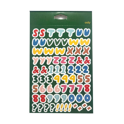 OOLY Stickiville Stickers | Alphabet