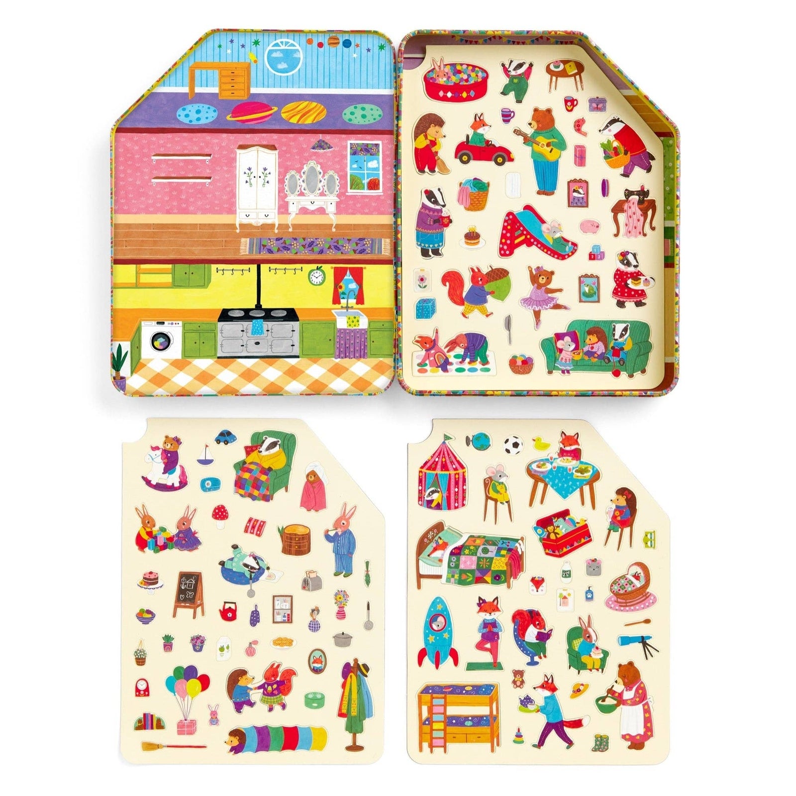 Chronicle Books - Woodland Wonder Magnetic Playhouse